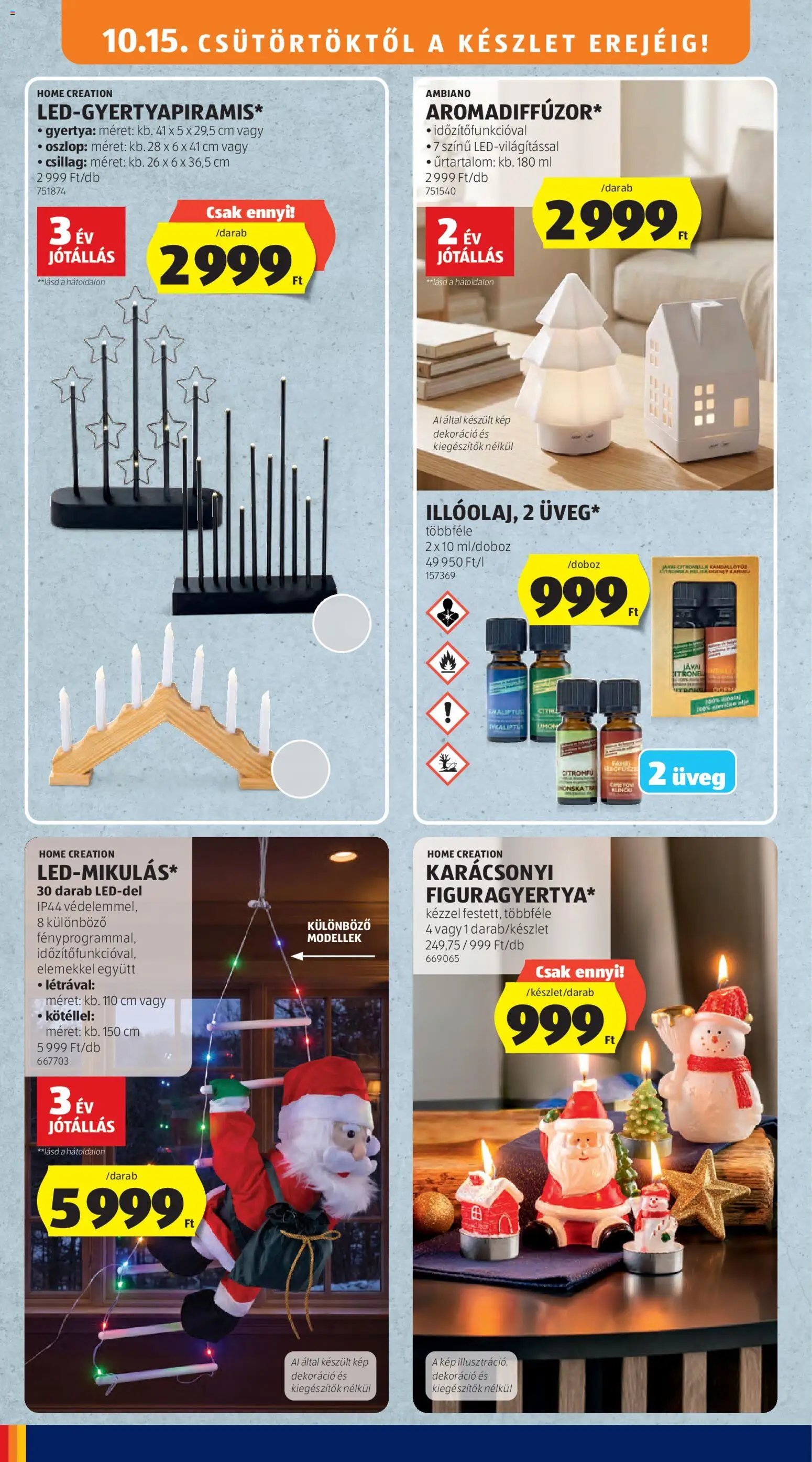 Aldi Karácsony akciós újság 2026.10.15. -tól/től 🧑‍🎄❄️