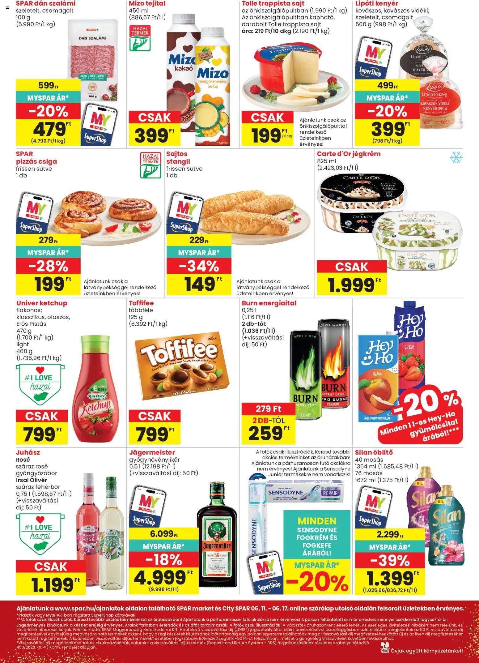 Spar Market újság 2026.06.11. Spar Market akciós újság