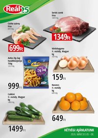 Reál újság 2026.03.05. Reál Bevásárló hétvége - Kisalföld (2026-03-05 - 2026-03-08)