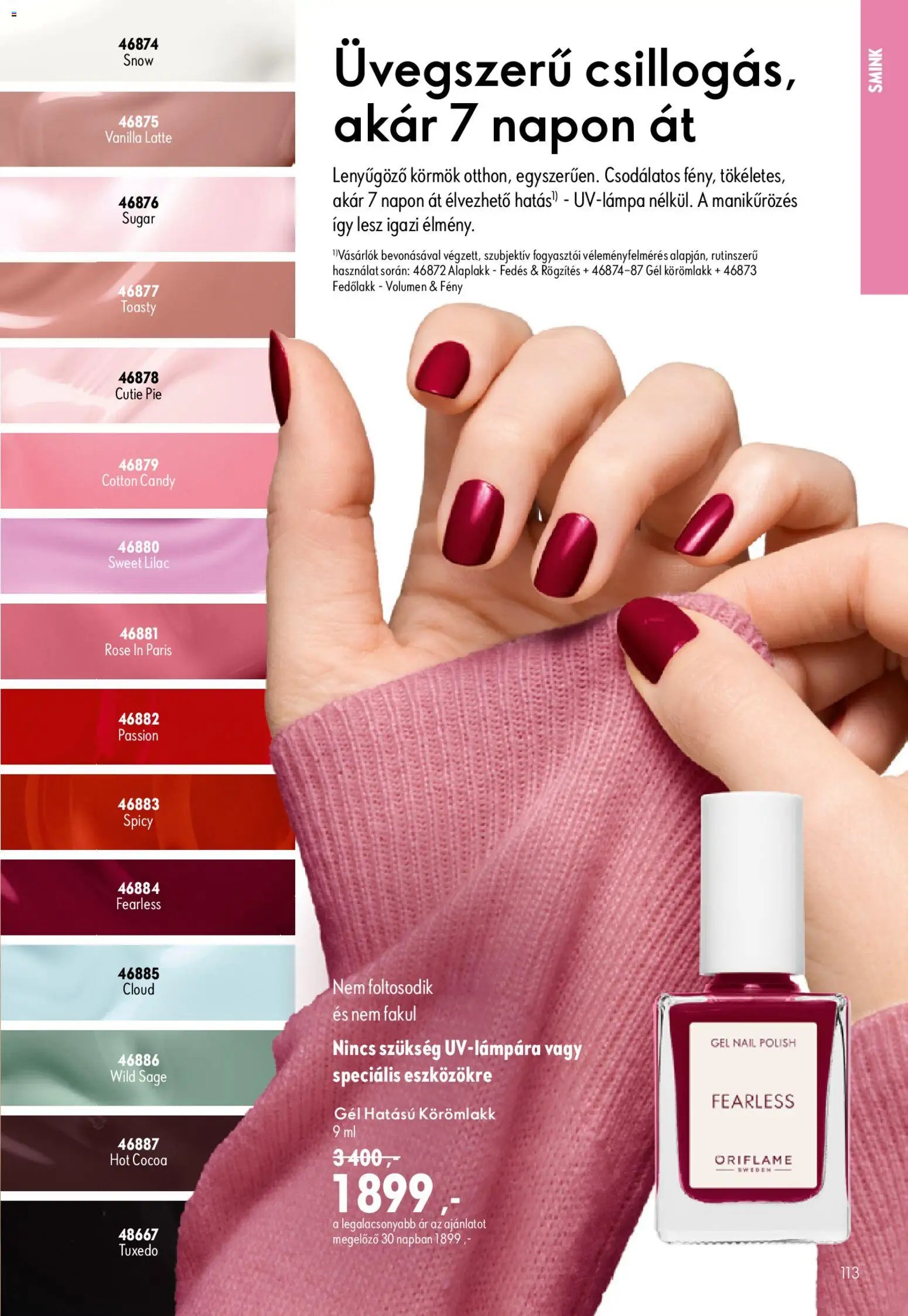 Oriflame újság 2026.09.09. Oriflame katalógus 2026/13