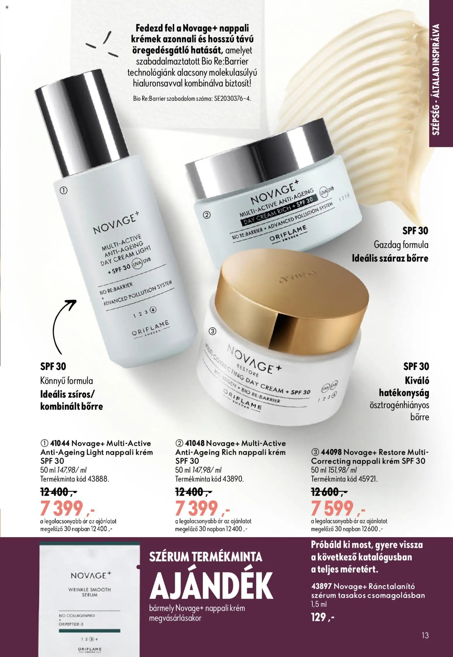 Oriflame újság 2026.09.09. Oriflame katalógus 2026/13