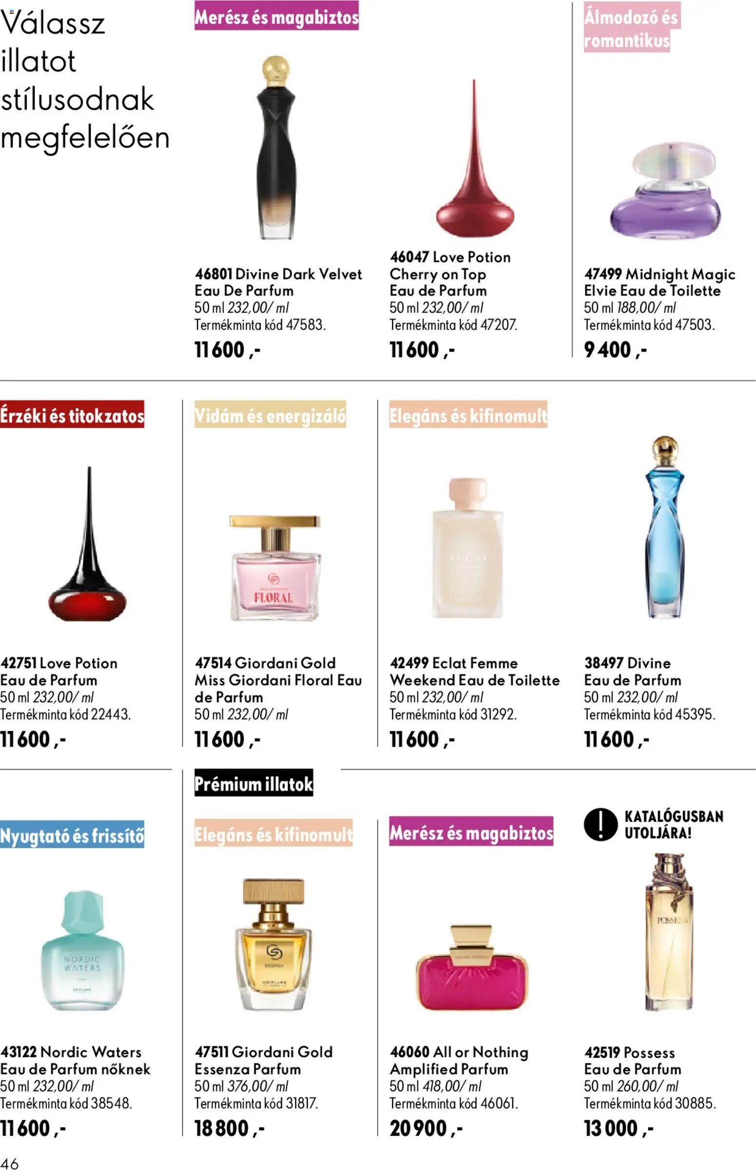 Oriflame újság 2026.09.09. Oriflame katalógus 2026/13