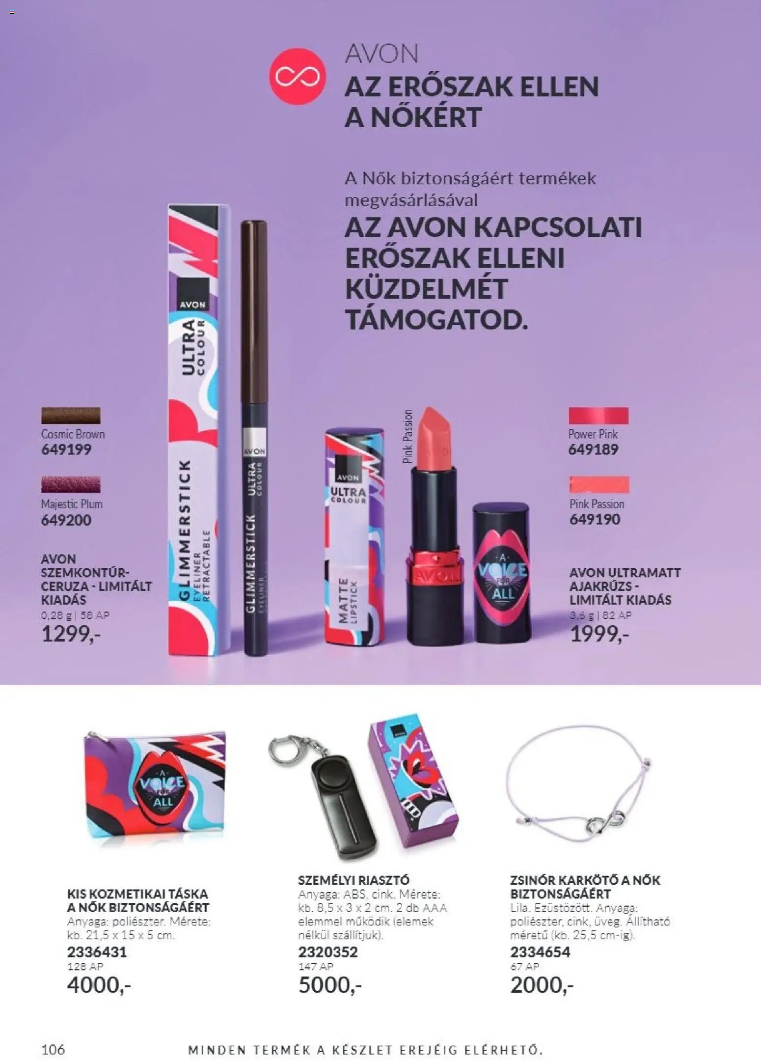 Új Avon Black Friday - online lapozható