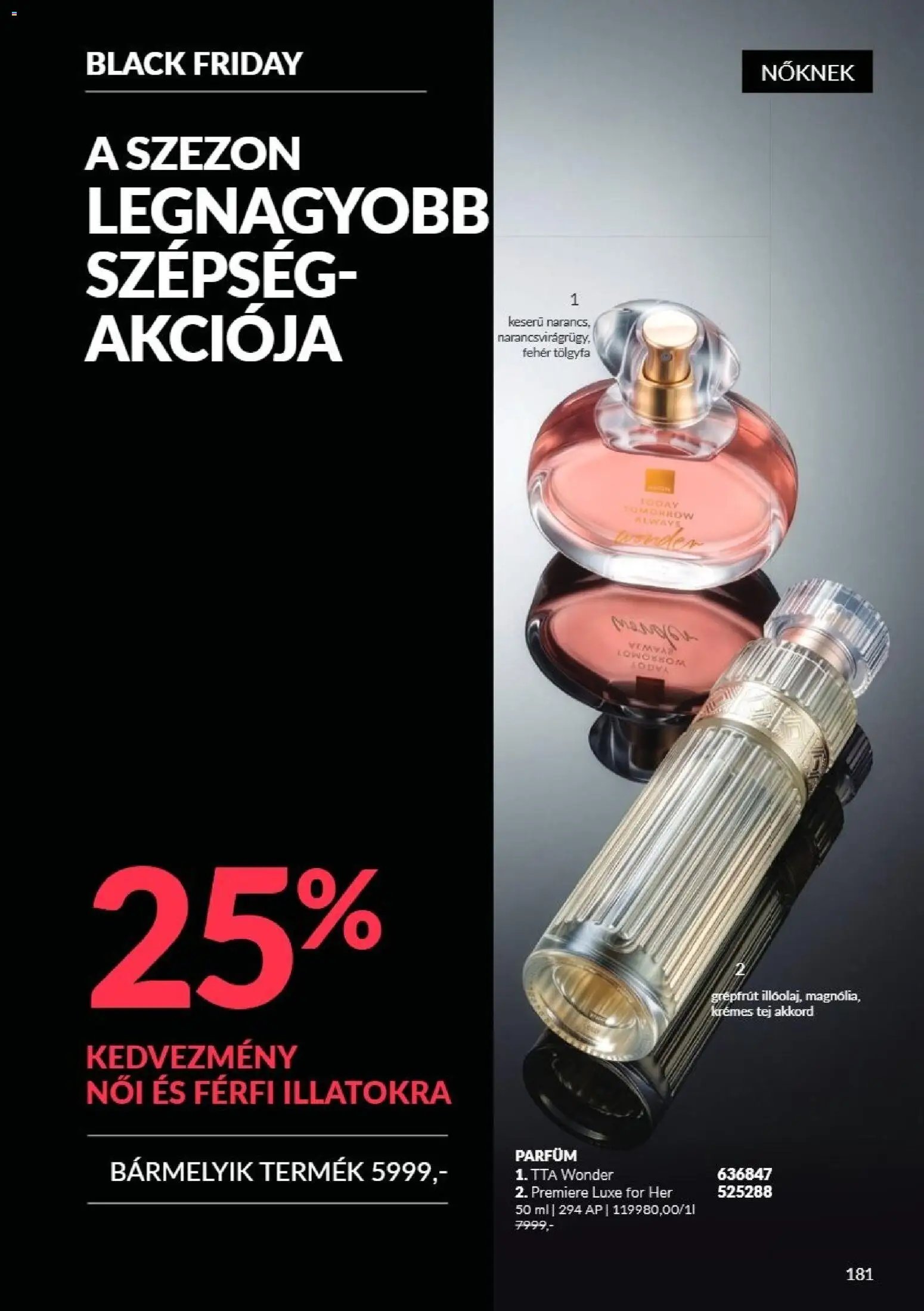 Új Avon Black Friday - online lapozható