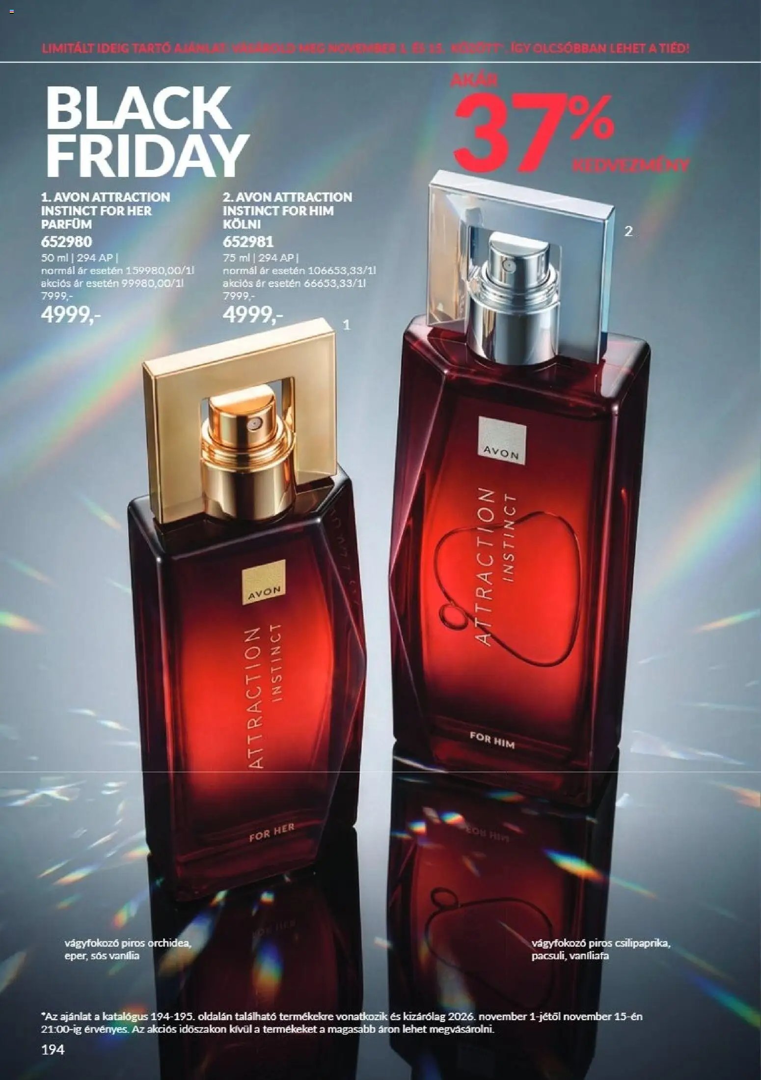 Új Avon Black Friday - online lapozható