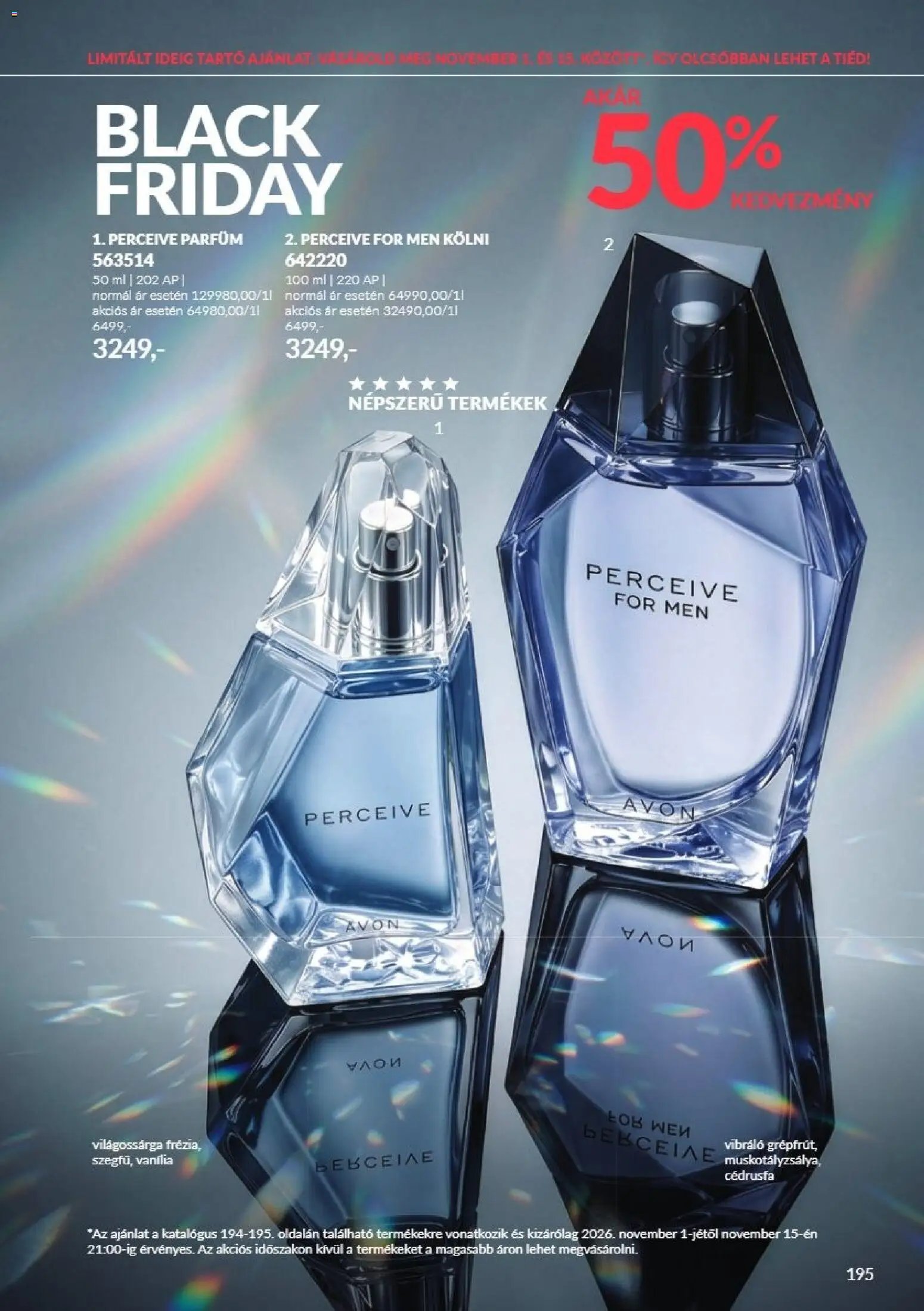Új Avon Black Friday - online lapozható