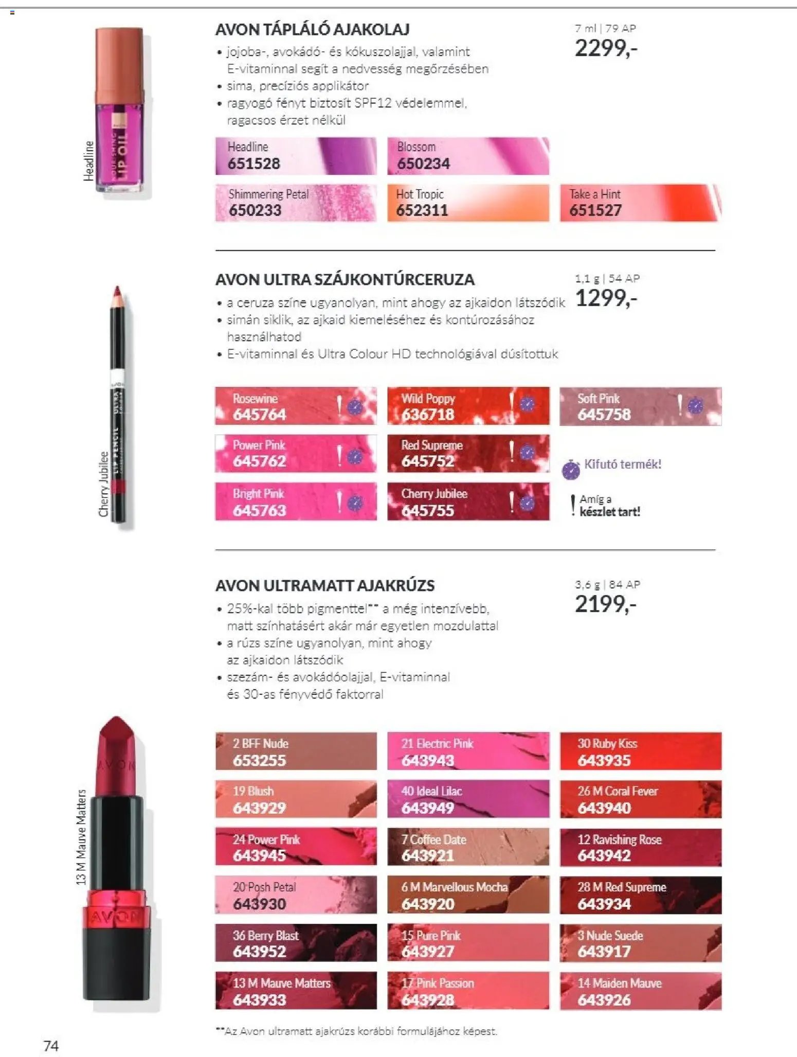 Új Avon Black Friday - online lapozható