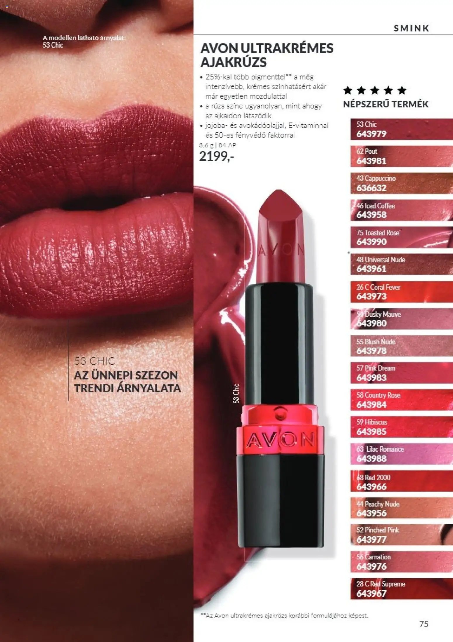 Új Avon Black Friday - online lapozható