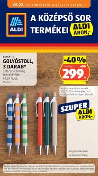 Aldi újság 2026.01.22. Középső sor termékei (2026-01-22 - 2026-01-28)