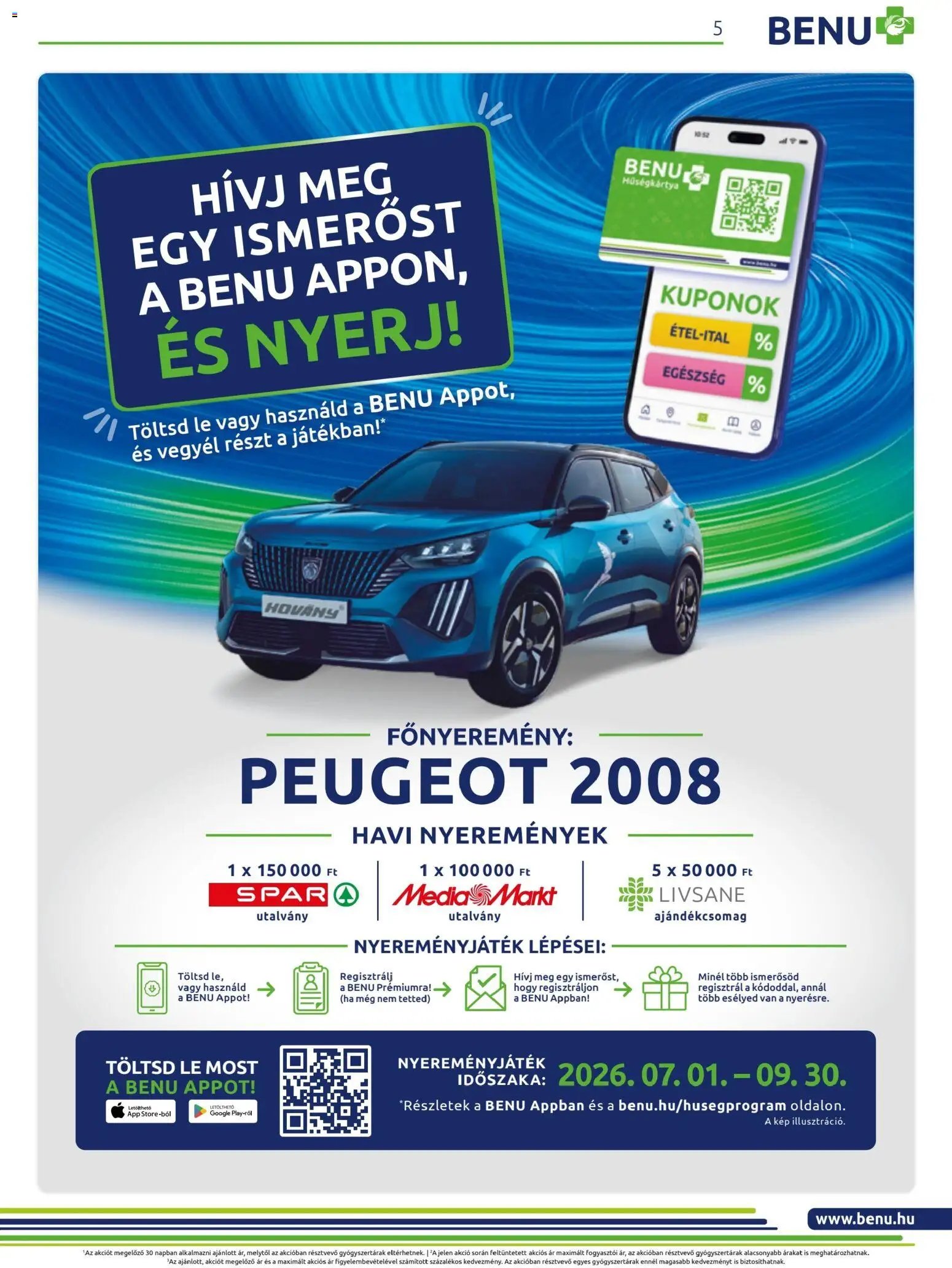 BENU Gyógyszertárak újság 2026.09.01. BENU Gyógyszertárak akciós újság