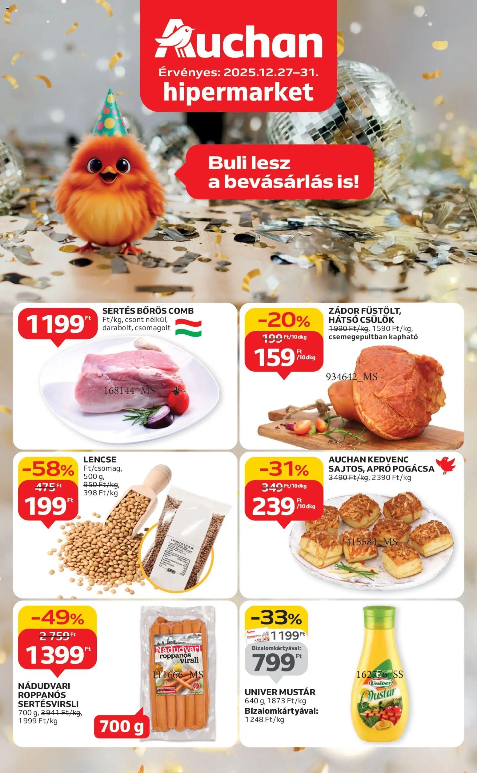 Auchan újság 2025.12.27. Akciós újság Auchan (2025-12-27 - 2025-12-31)