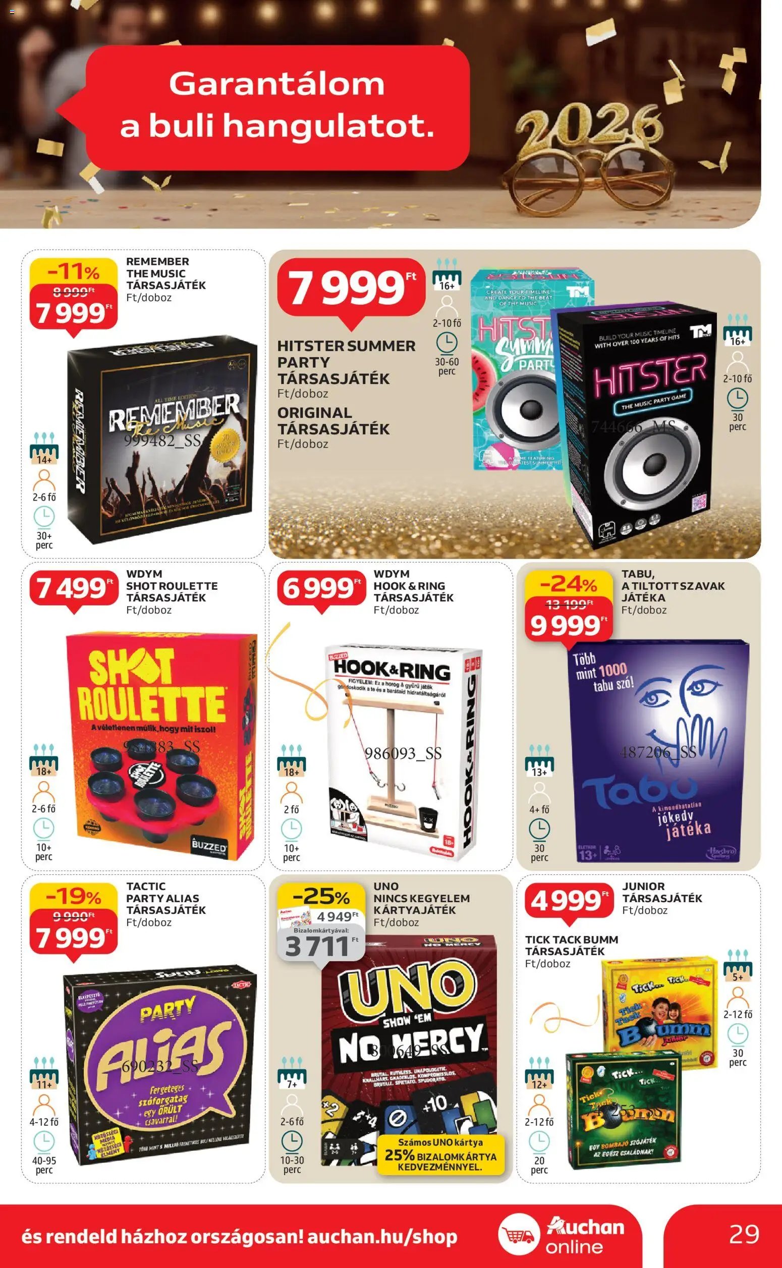 Auchan újság 2025.12.27. Akciós újság Auchan (2025-12-27 - 2025-12-31)