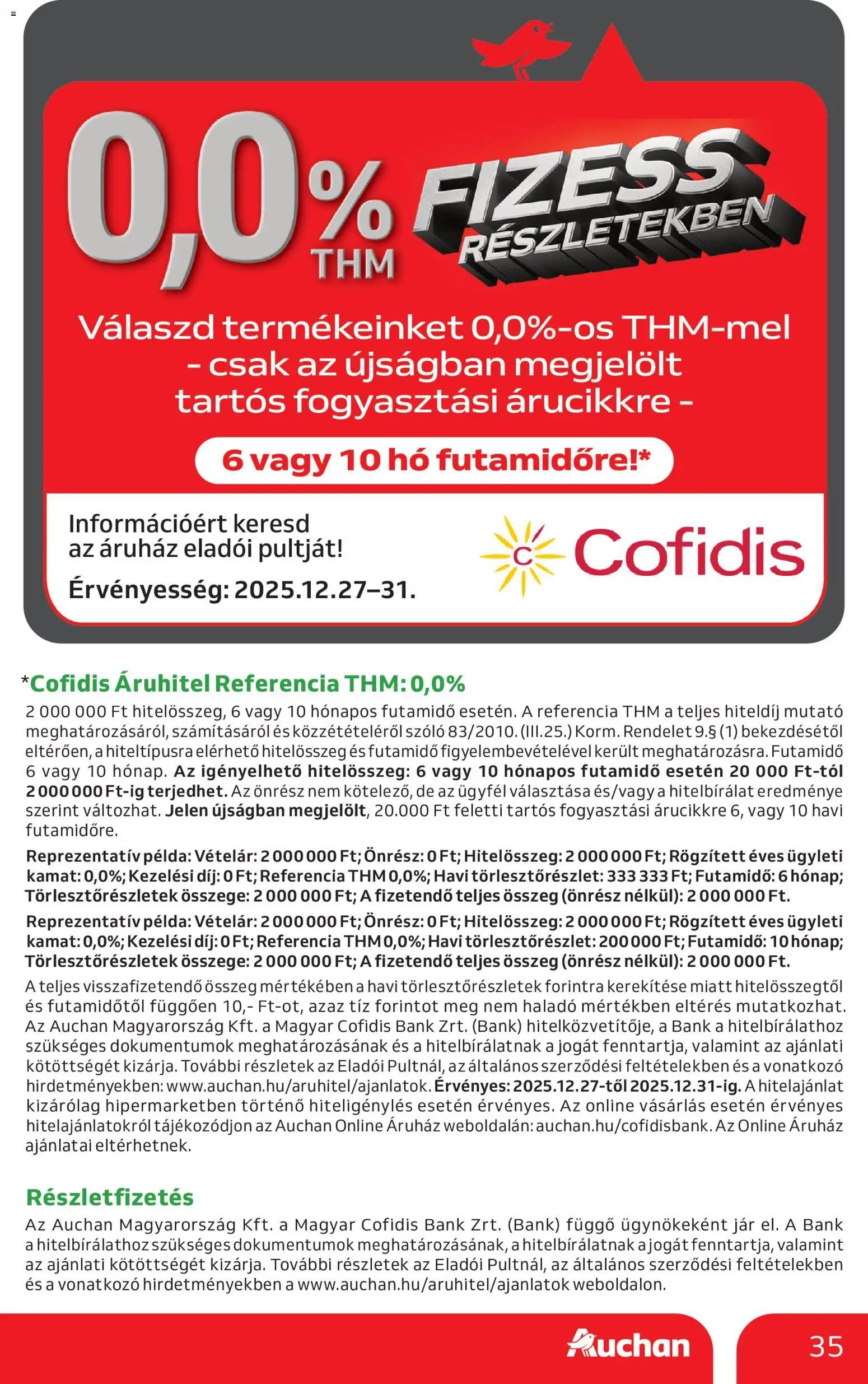 Auchan újság 2025.12.27. Akciós újság Auchan (2025-12-27 - 2025-12-31)