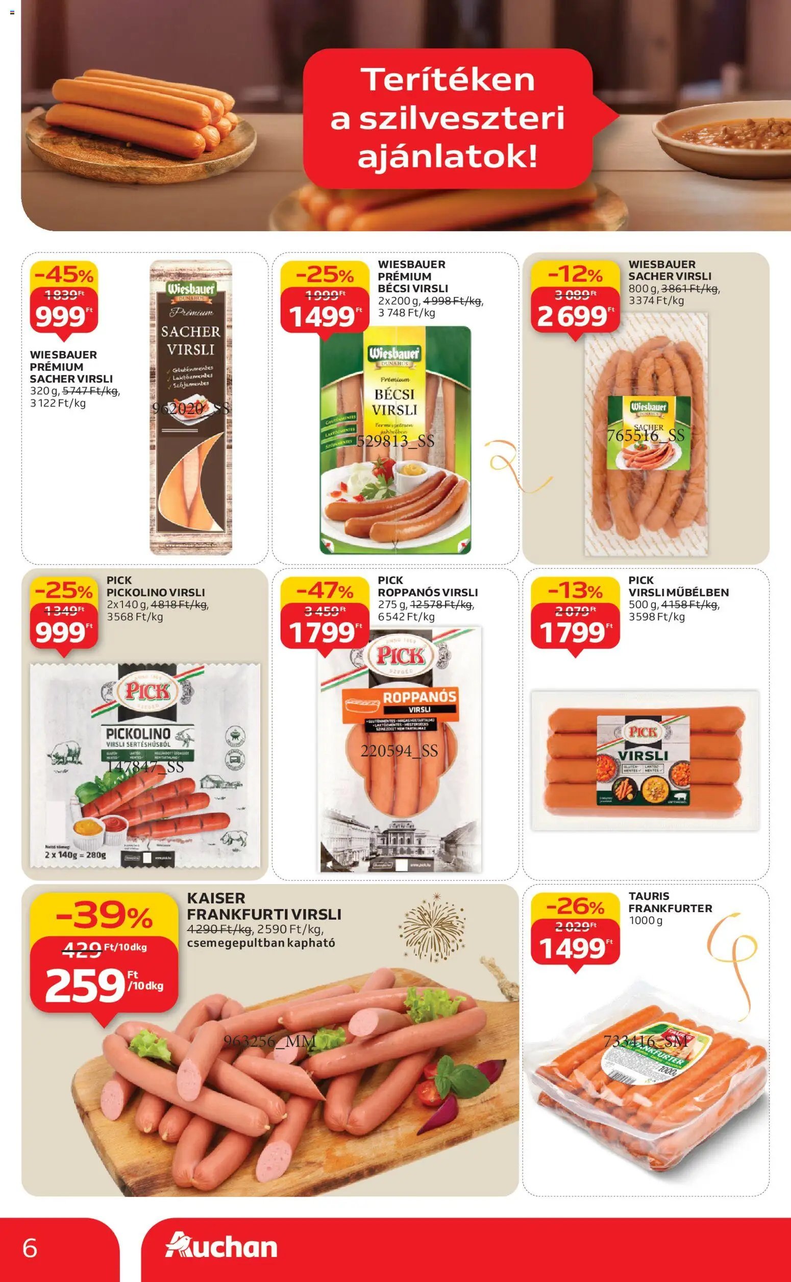 Auchan újság 2025.12.27. Akciós újság Auchan (2025-12-27 - 2025-12-31)