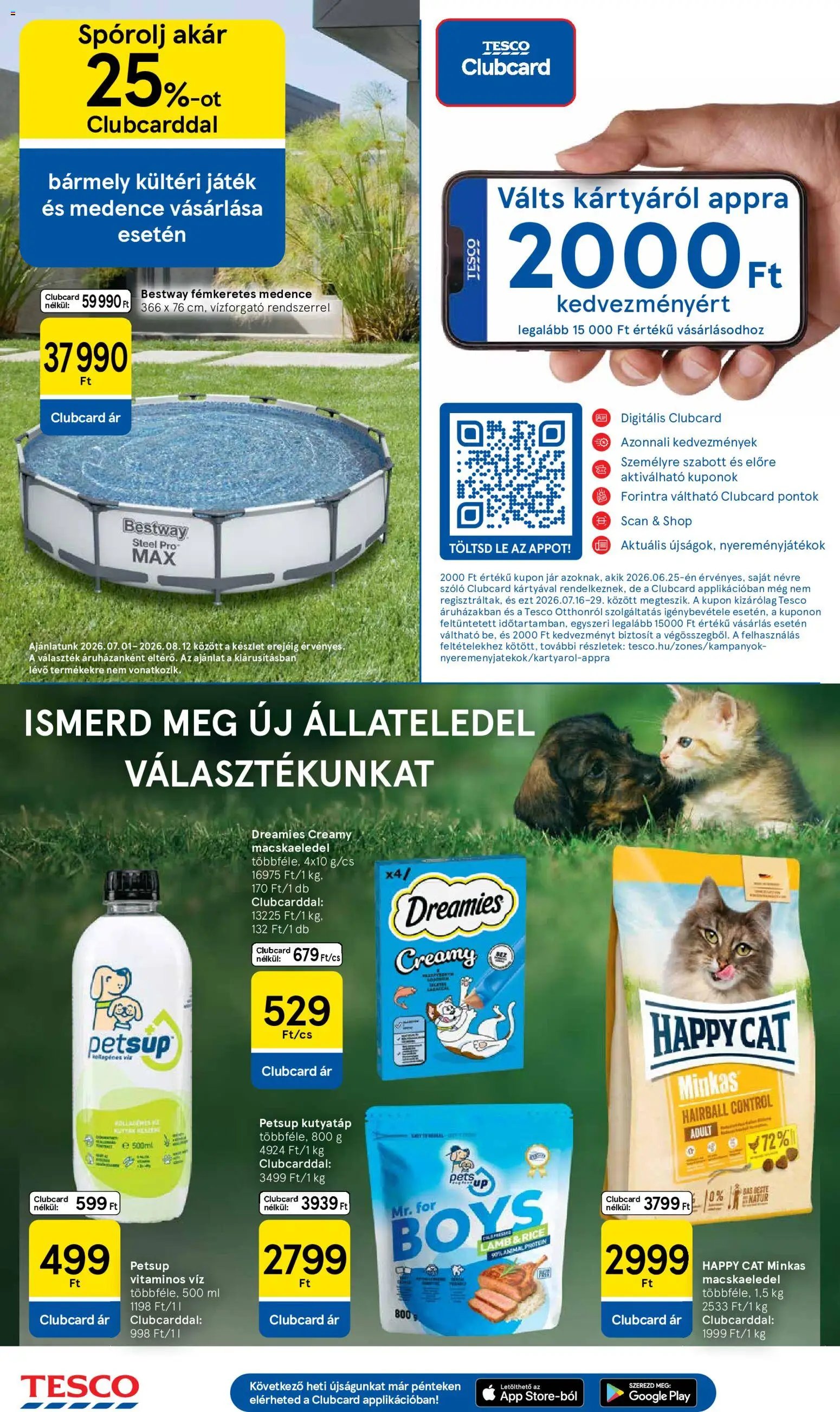 Tesco újság 2026.07.23. Tesco aktuális akciós újság