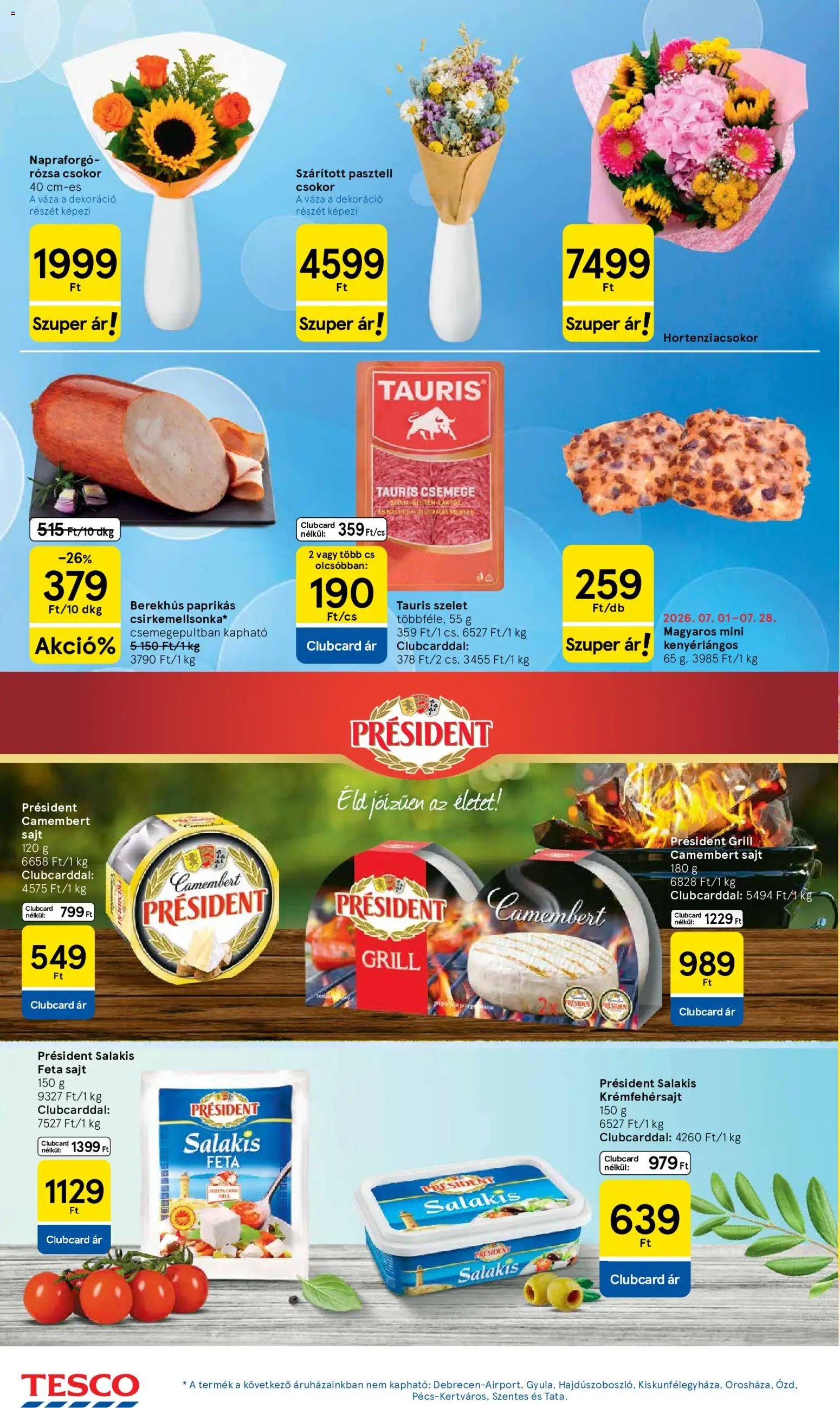 Tesco újság 2026.07.23. Tesco aktuális akciós újság