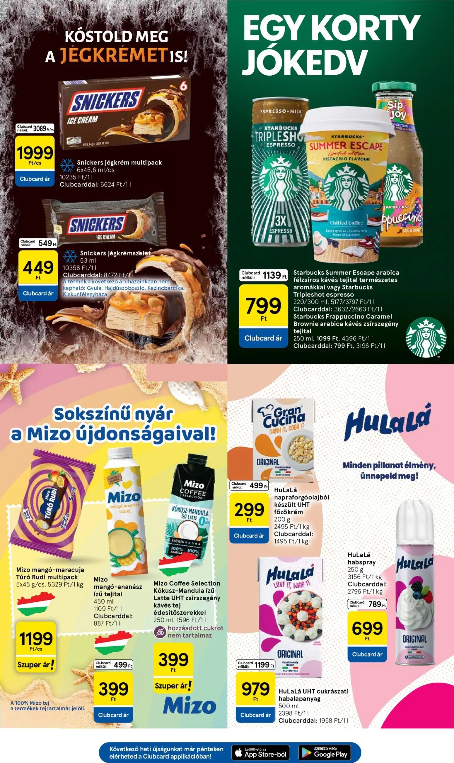 Tesco újság 2026.07.23. Tesco aktuális akciós újság