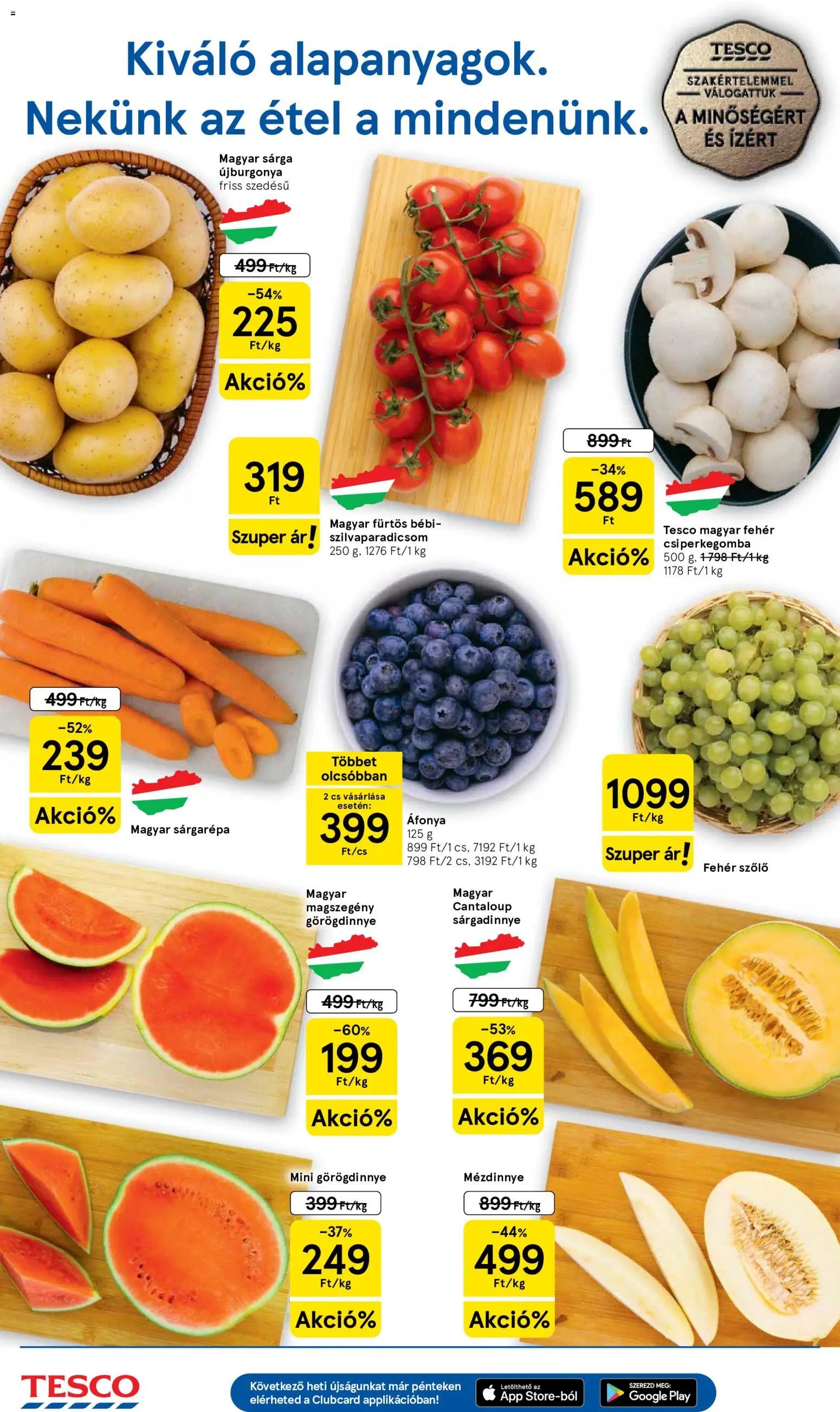 Tesco újság 2026.07.23. Tesco aktuális akciós újság