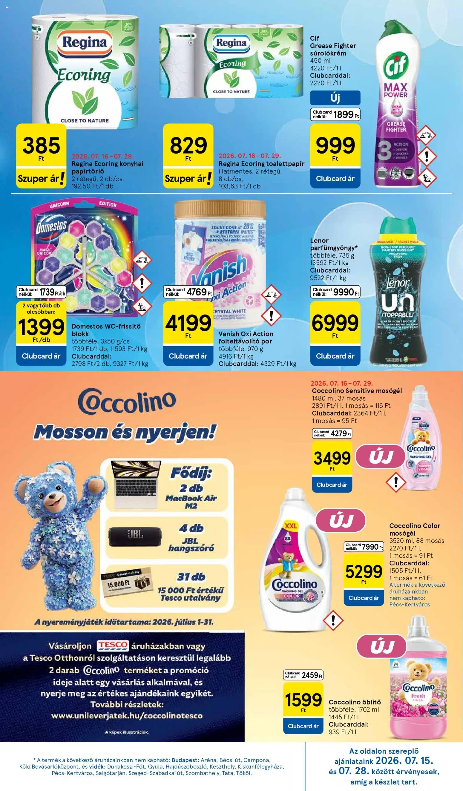 Tesco újság 2026.07.23. Tesco aktuális akciós újság