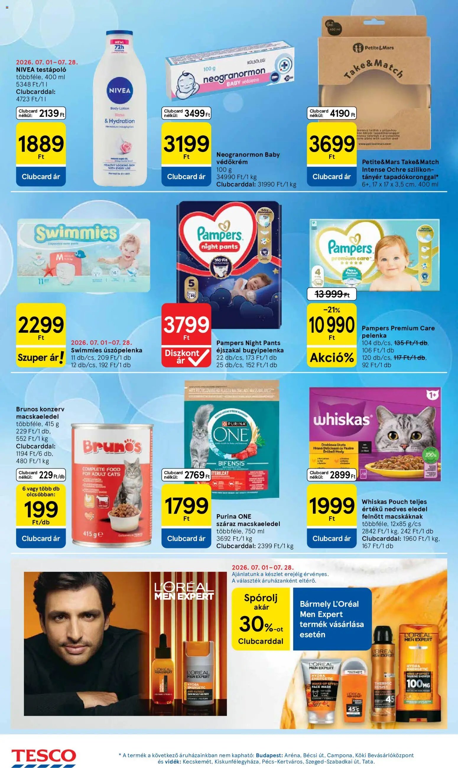 Tesco újság 2026.07.23. Tesco aktuális akciós újság