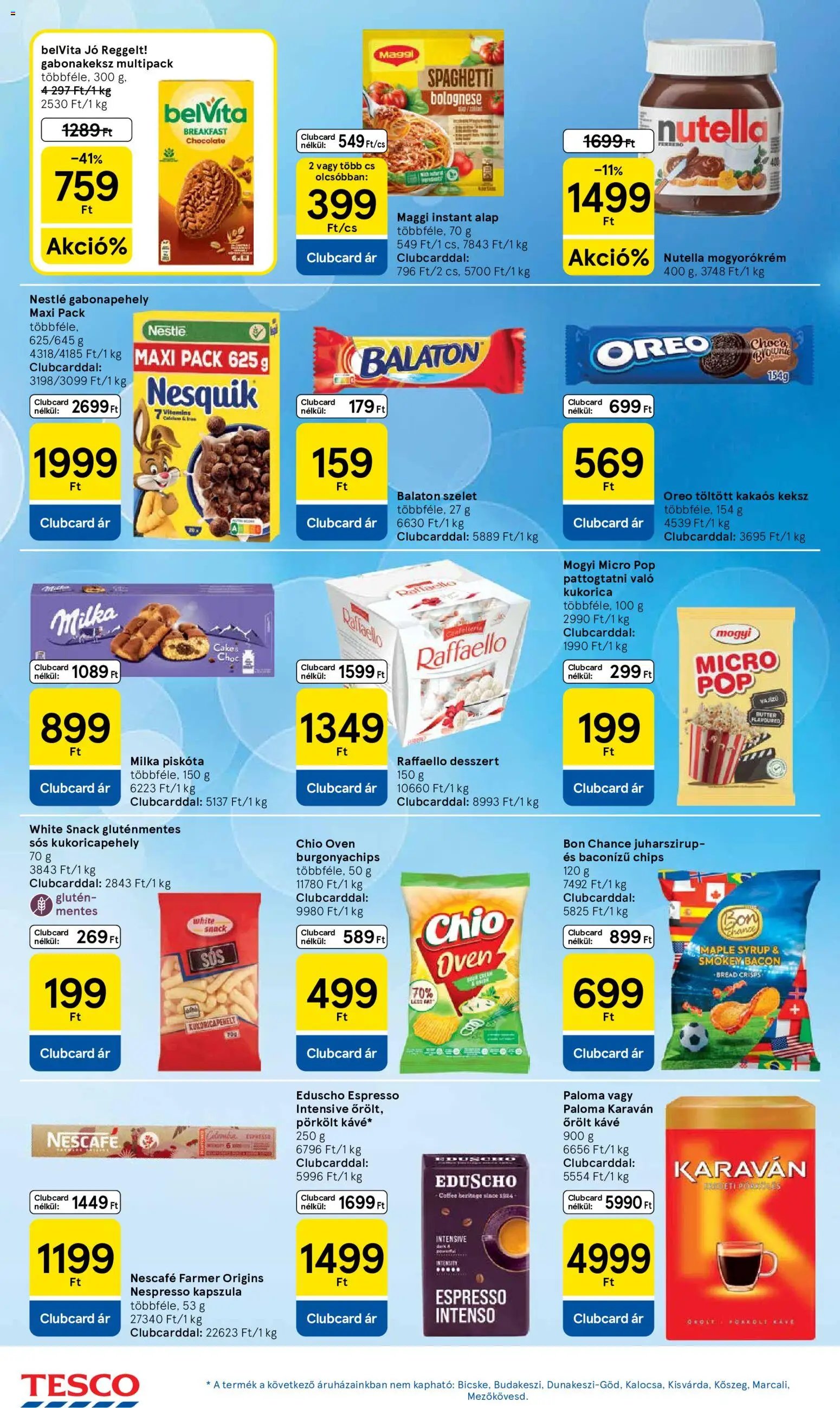 Tesco újság 2026.07.23. Tesco aktuális akciós újság