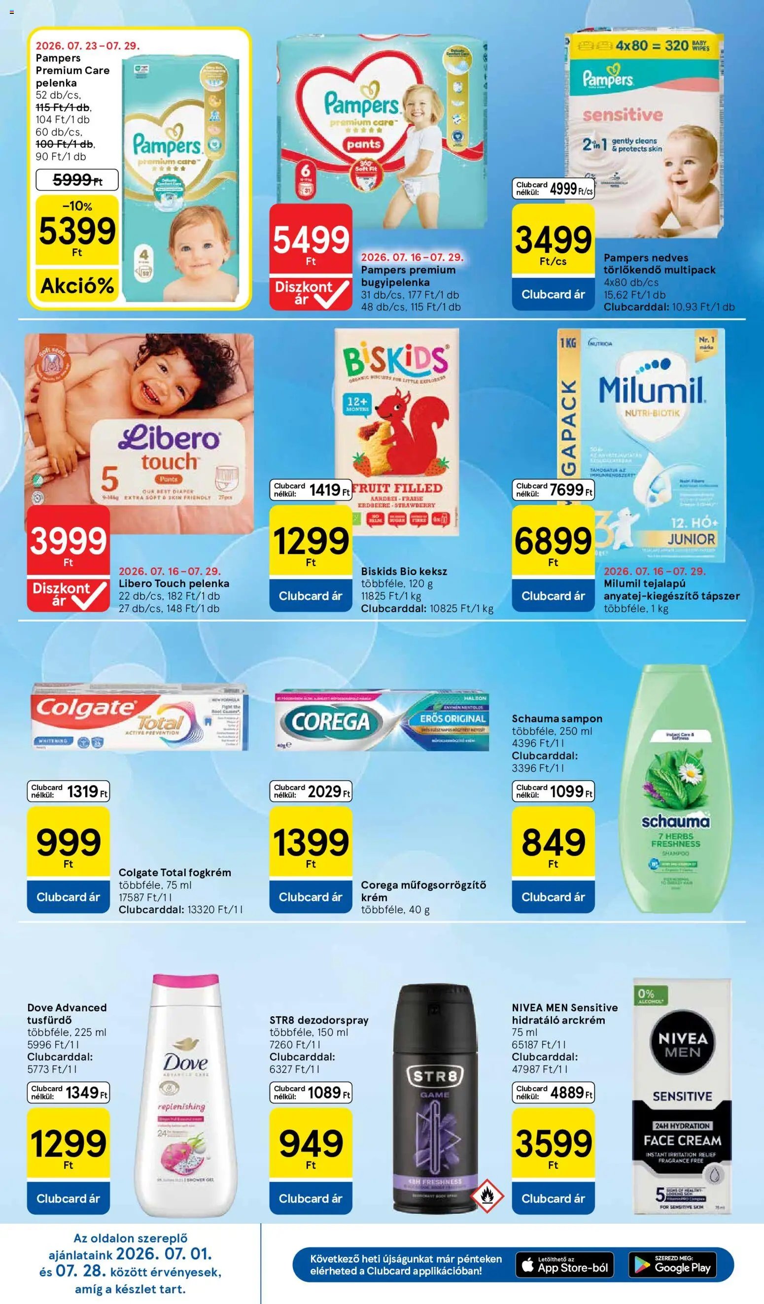 Tesco újság 2026.07.23. Tesco aktuális akciós újság