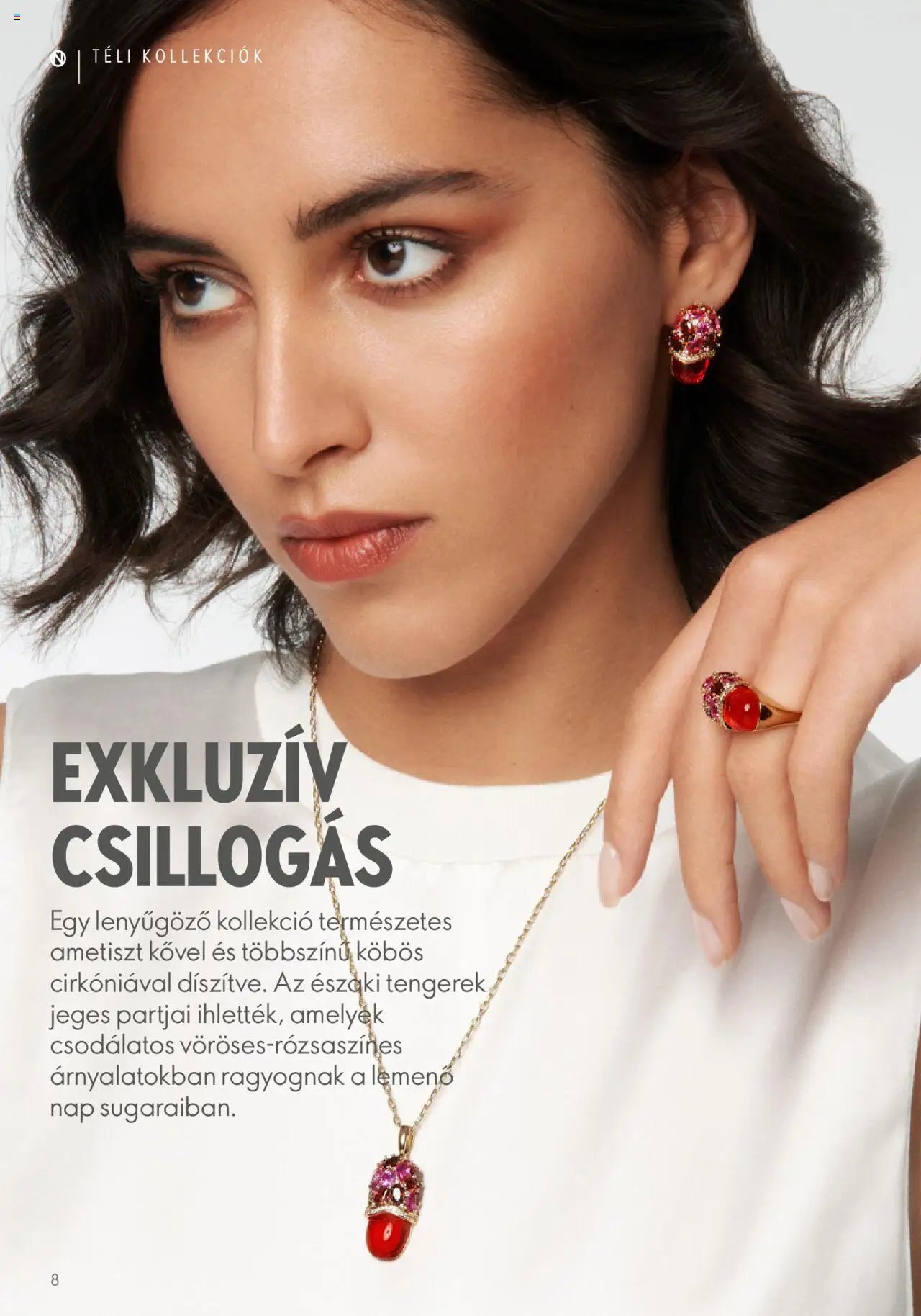 Oriflame újság 2023.10.31. Katalógus Oriflame Norrsken Téli Kollekció (2023-10-31)