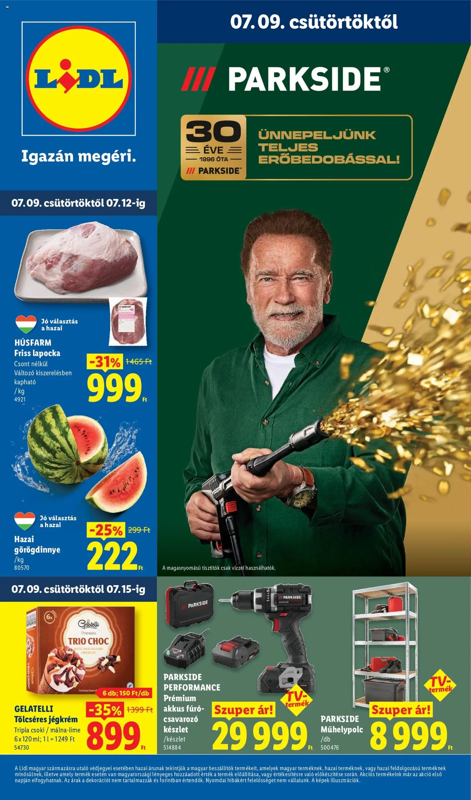 Lidl újság 2026.07.09. Lidl akciós újság