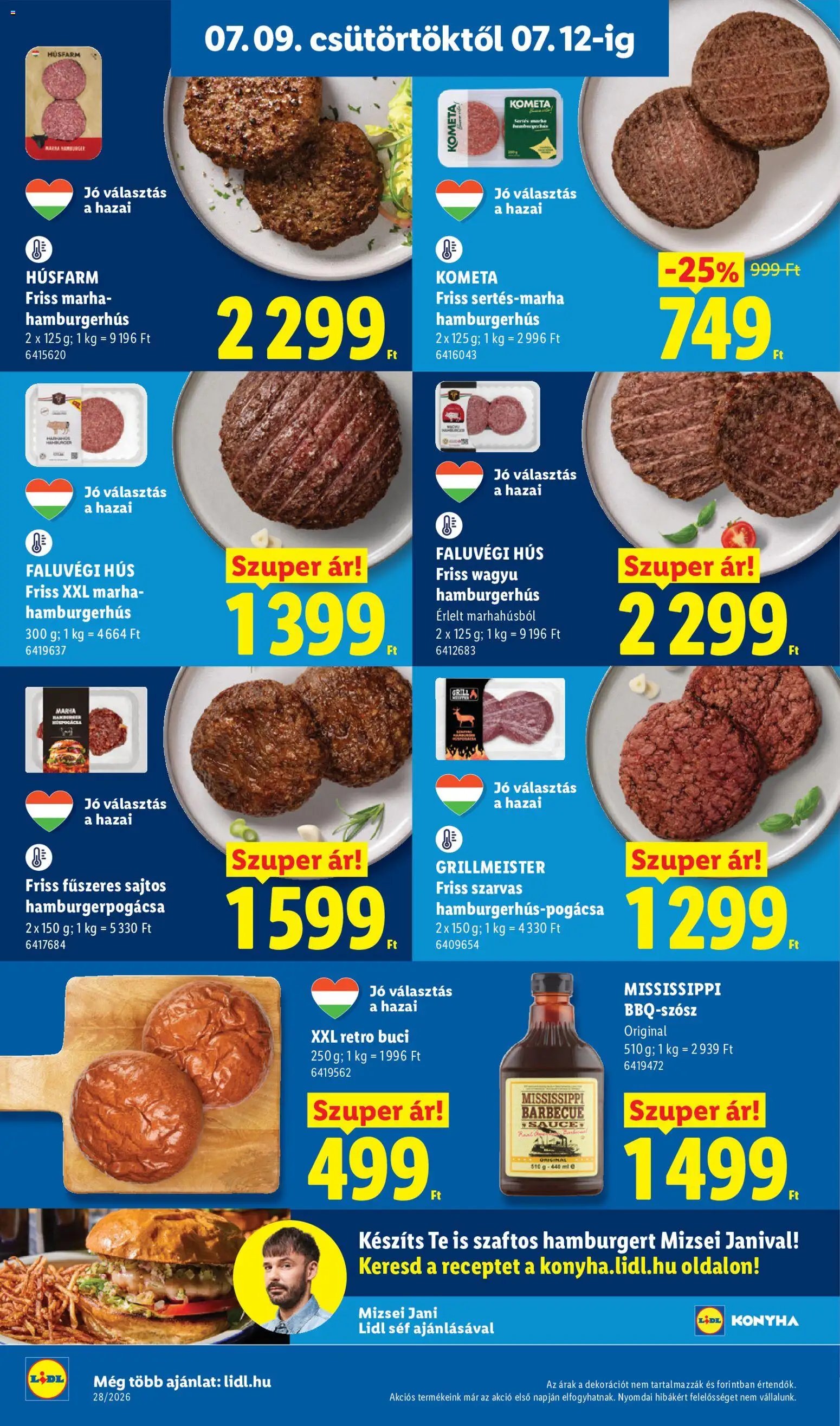 Lidl újság 2026.07.09. Lidl akciós újság