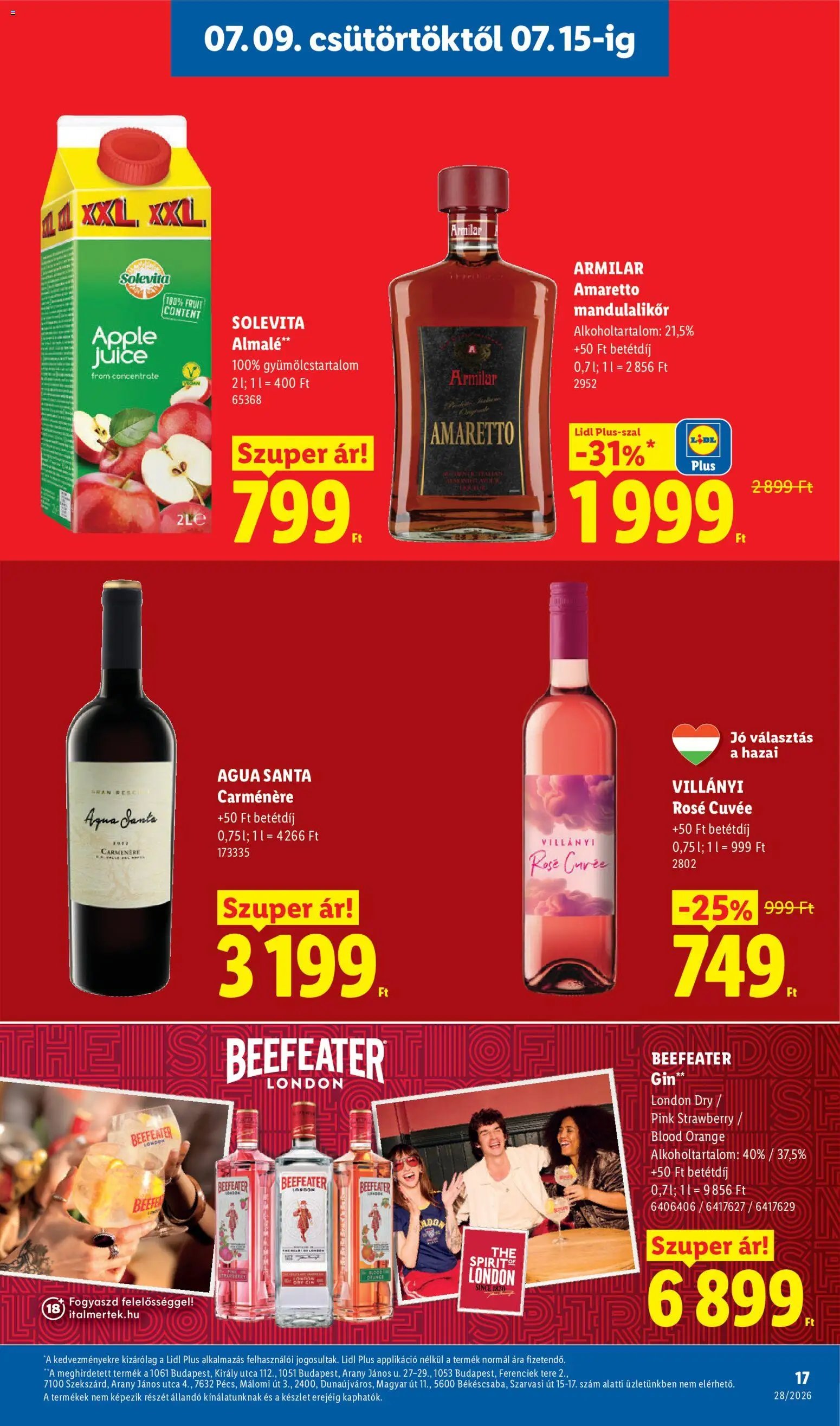 Lidl újság 2026.07.09. Lidl akciós újság