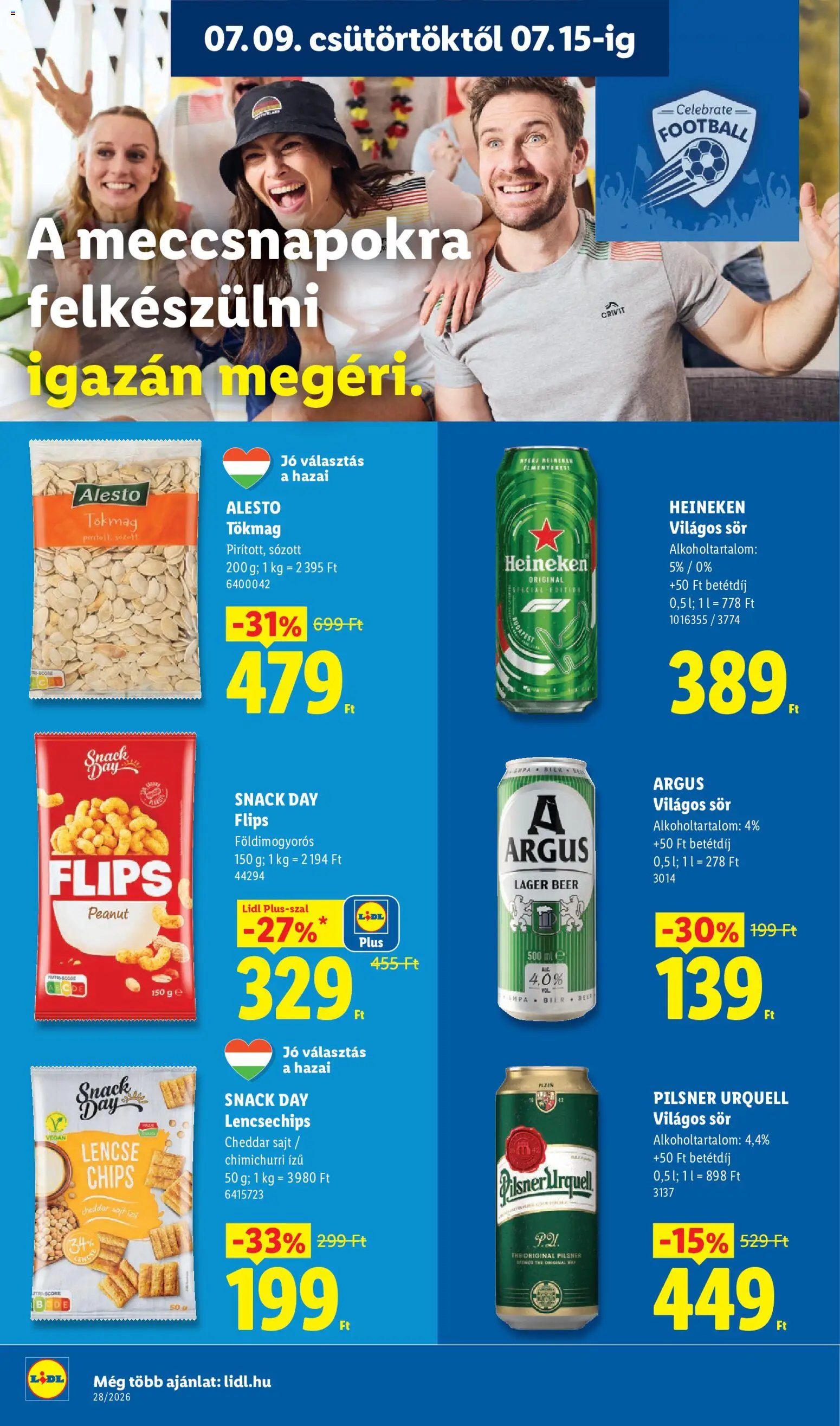 Lidl újság 2026.07.09. Lidl akciós újság