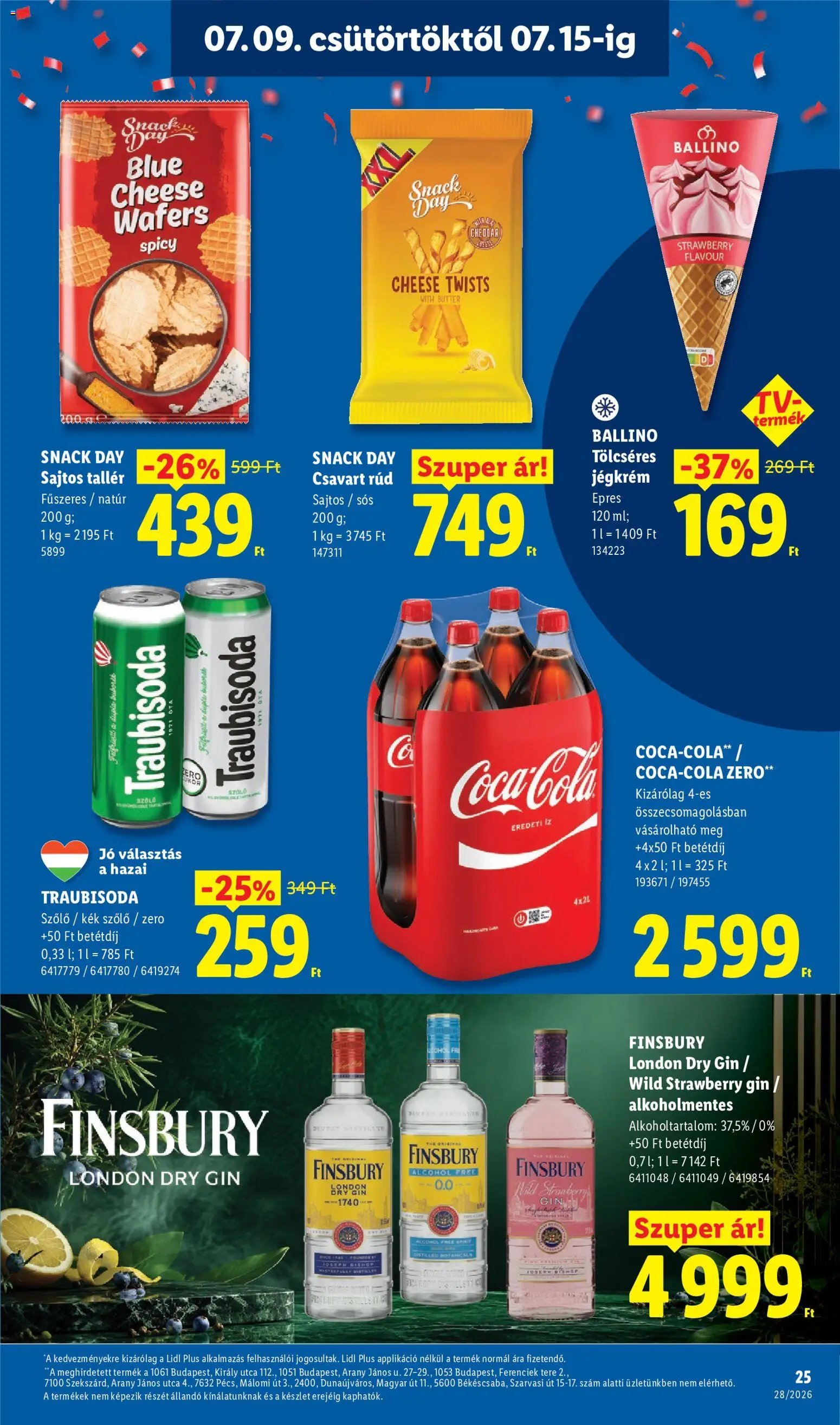 Lidl újság 2026.07.09. Lidl akciós újság