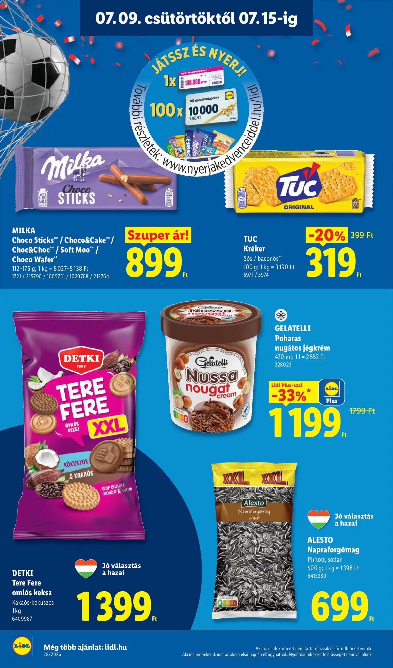 Lidl újság 2026.07.09. Lidl akciós újság
