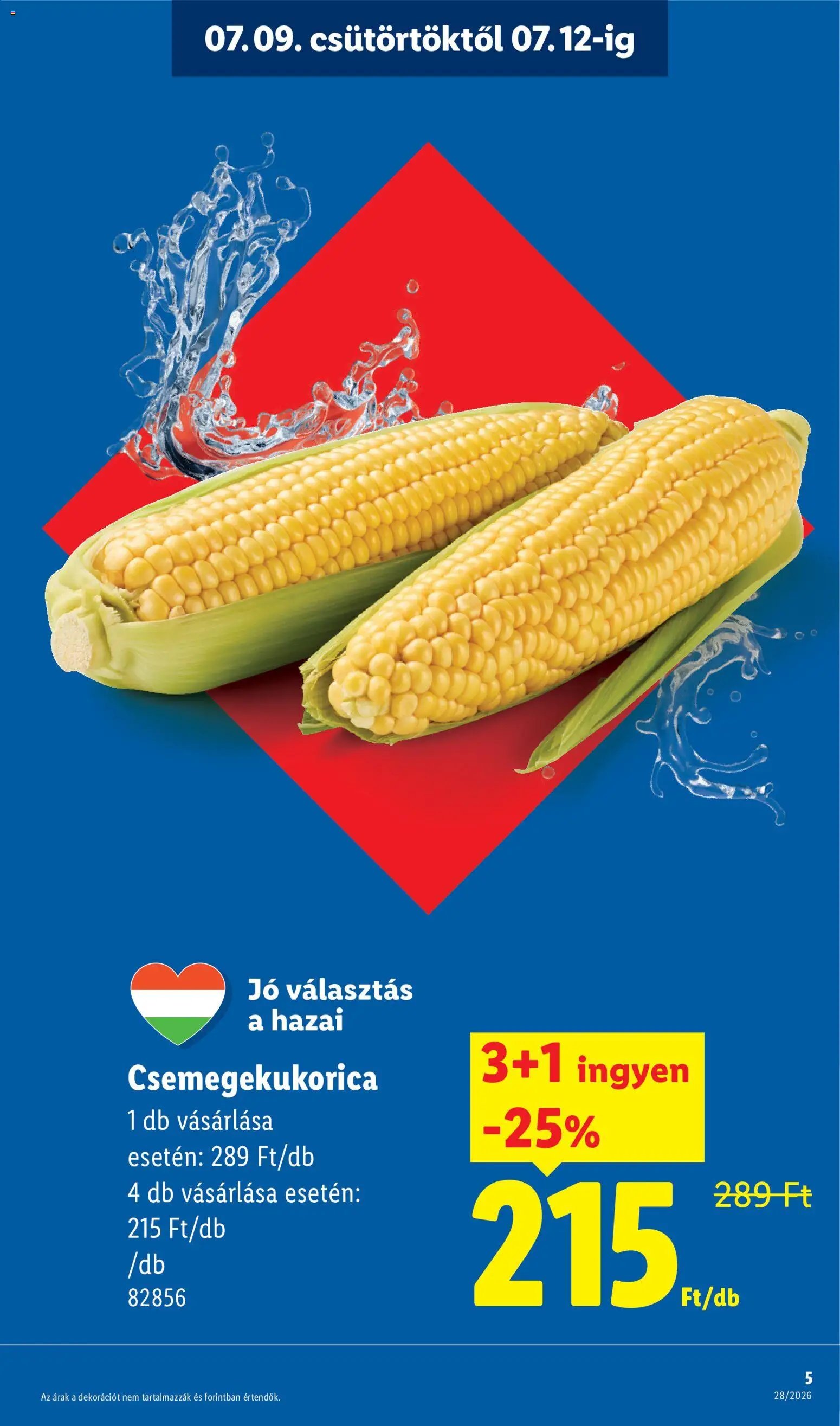 Lidl újság 2026.07.09. Lidl akciós újság