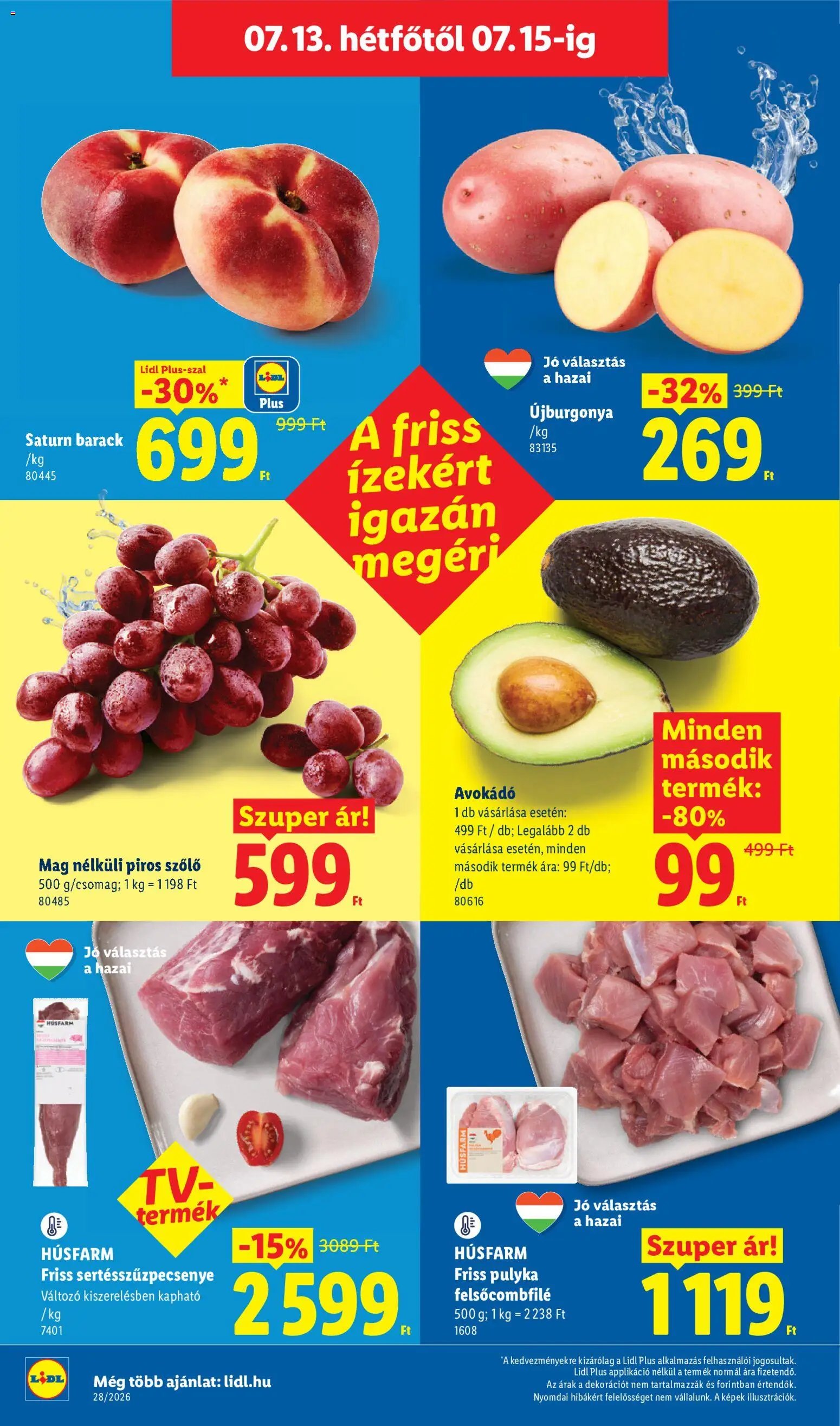 Lidl újság 2026.07.09. Lidl akciós újság