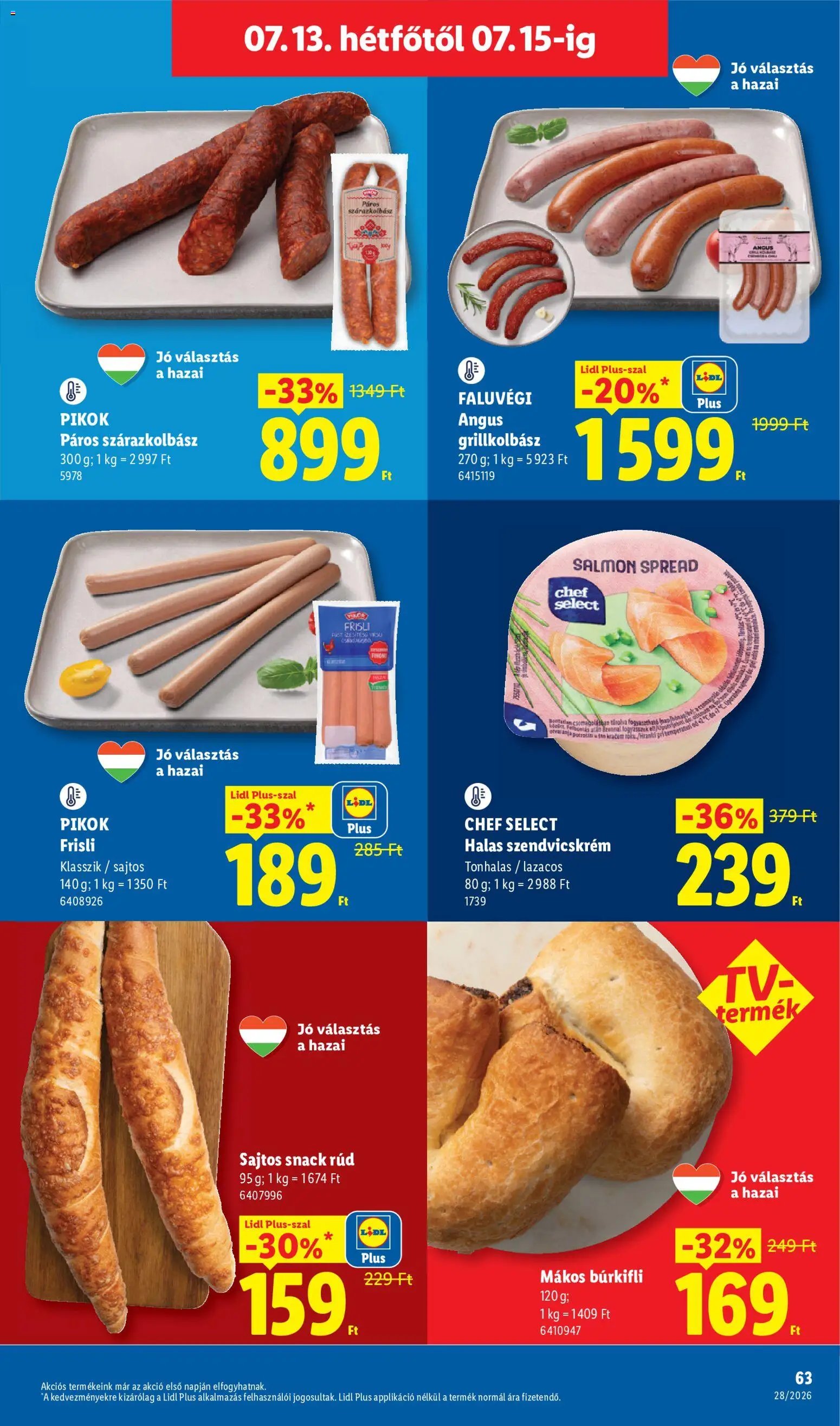 Lidl újság 2026.07.09. Lidl akciós újság
