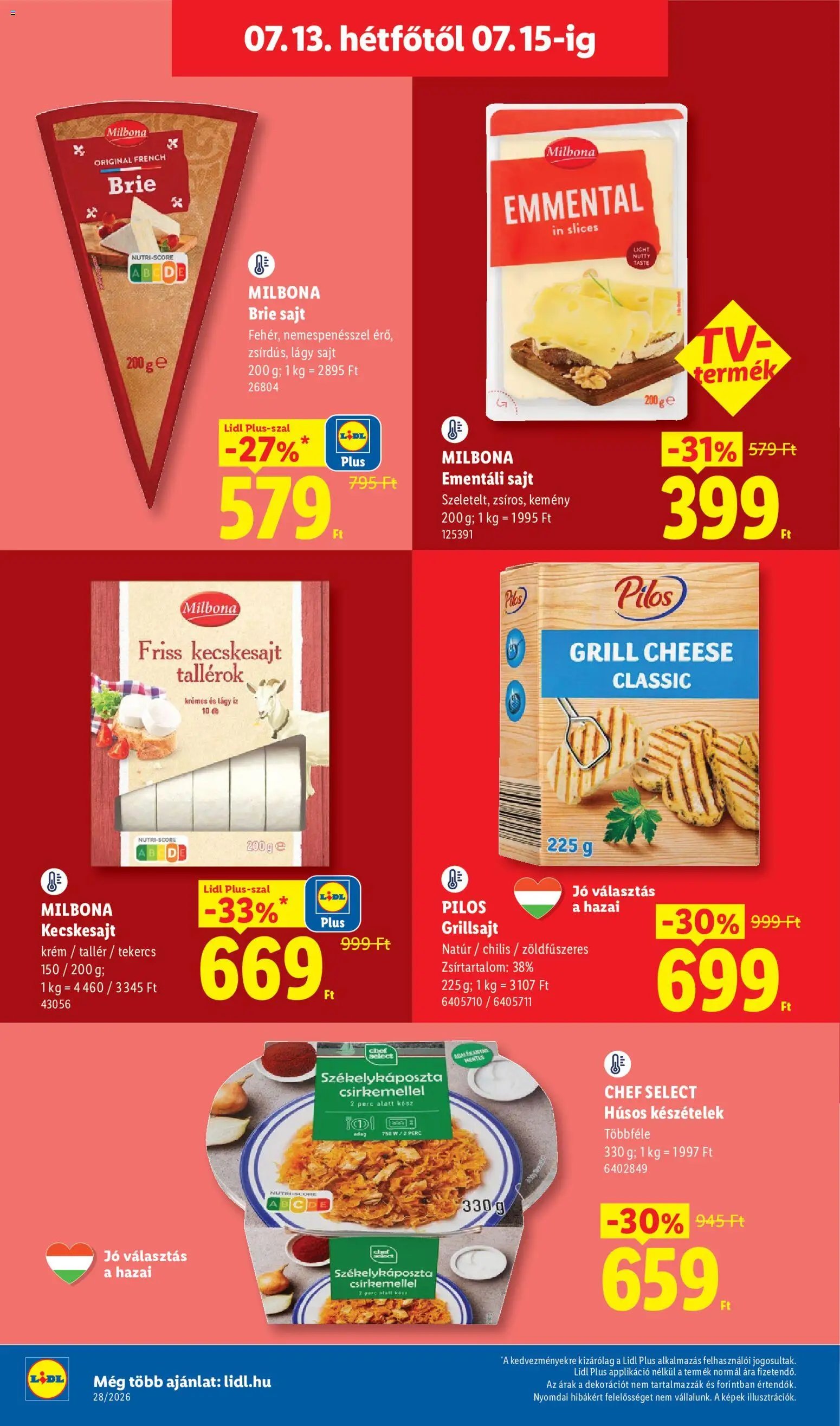 Lidl újság 2026.07.09. Lidl akciós újság