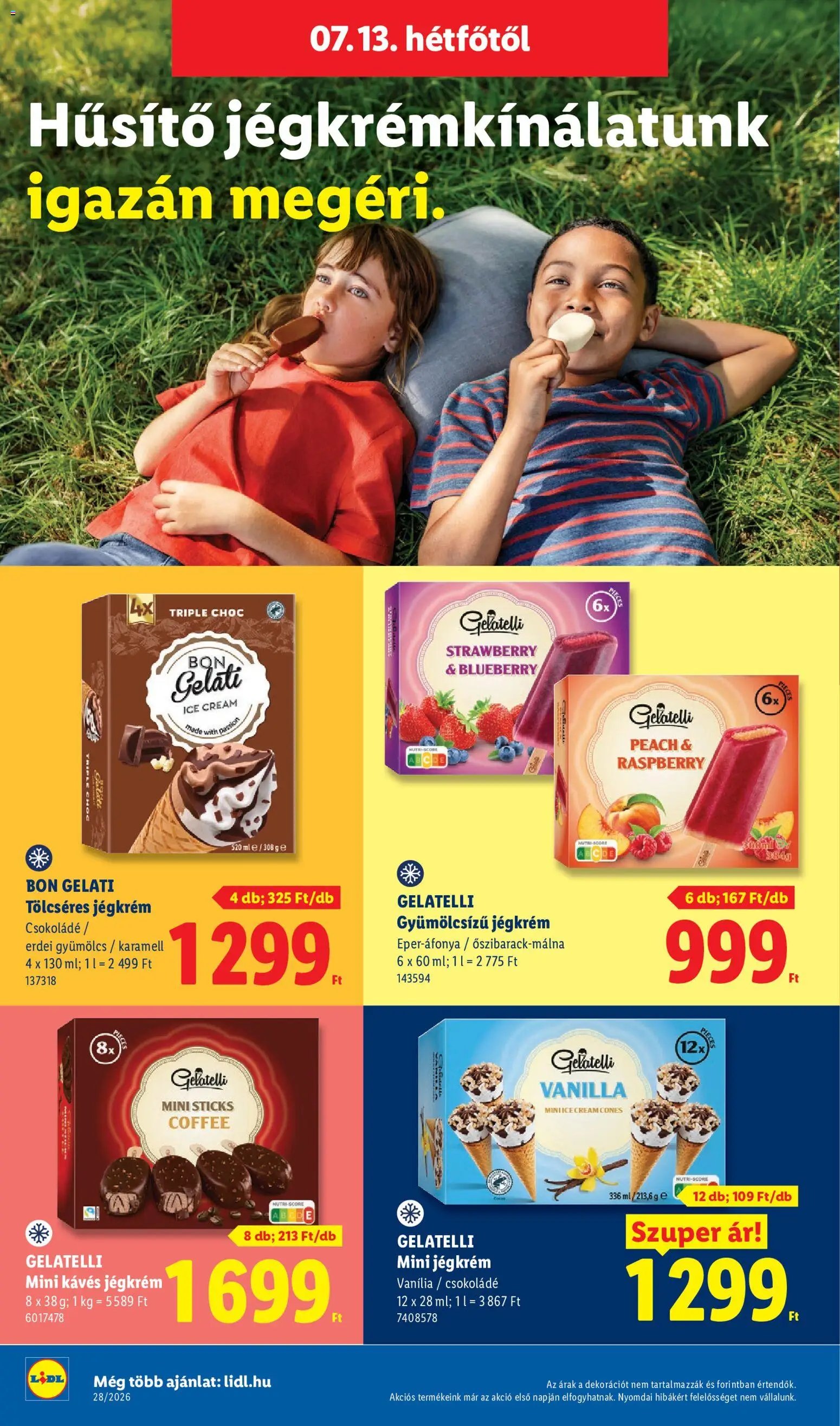 Lidl újság 2026.07.09. Lidl akciós újság
