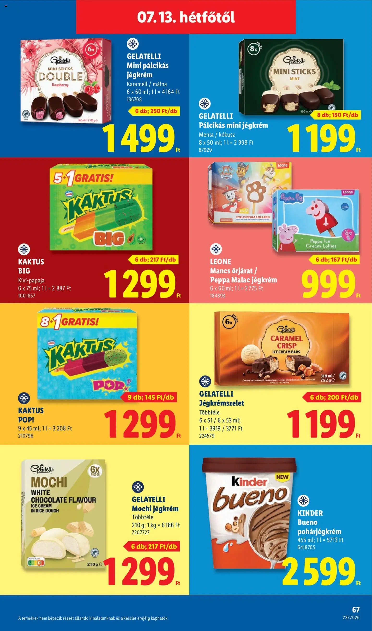 Lidl újság 2026.07.09. Lidl akciós újság
