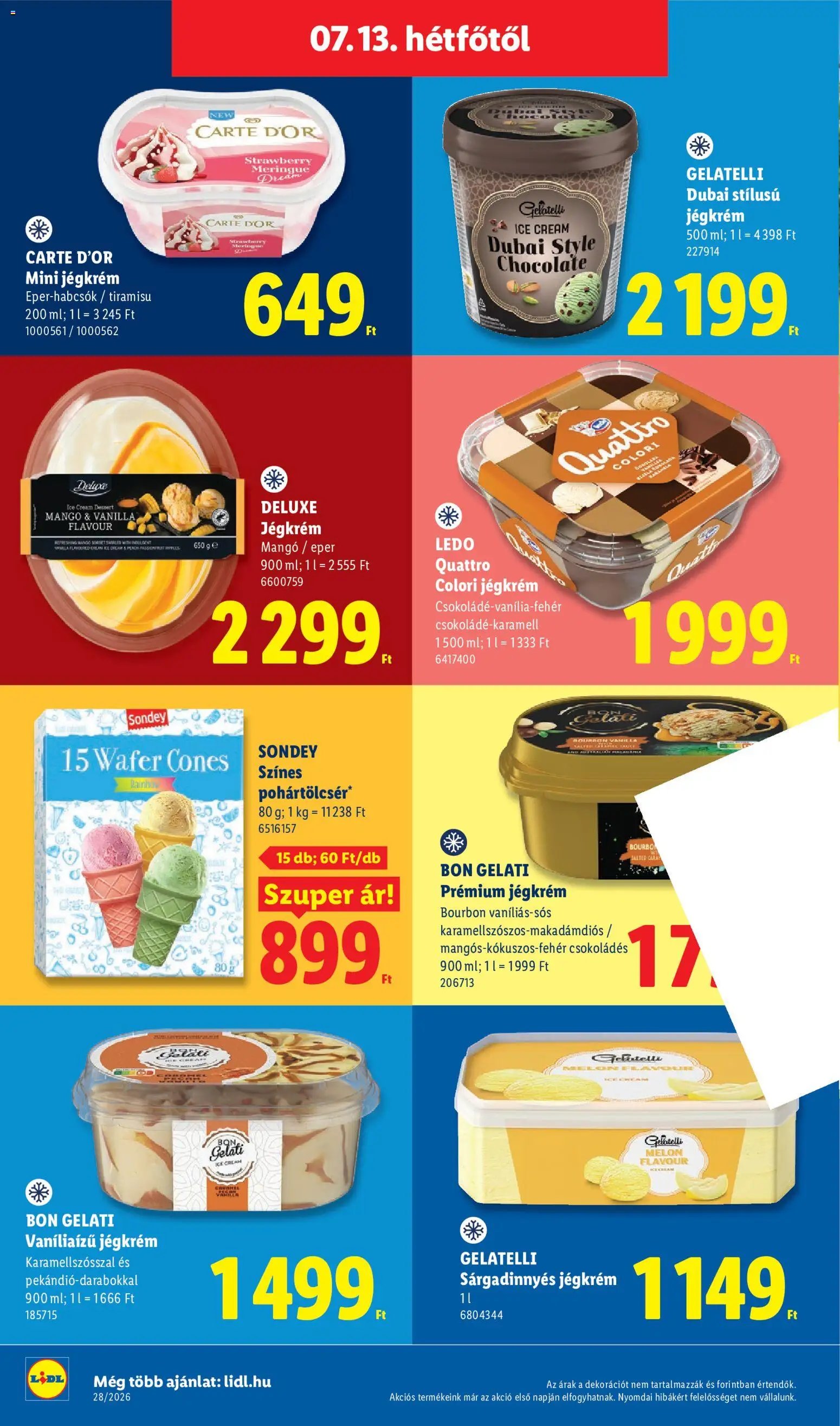 Lidl újság 2026.07.09. Lidl akciós újság