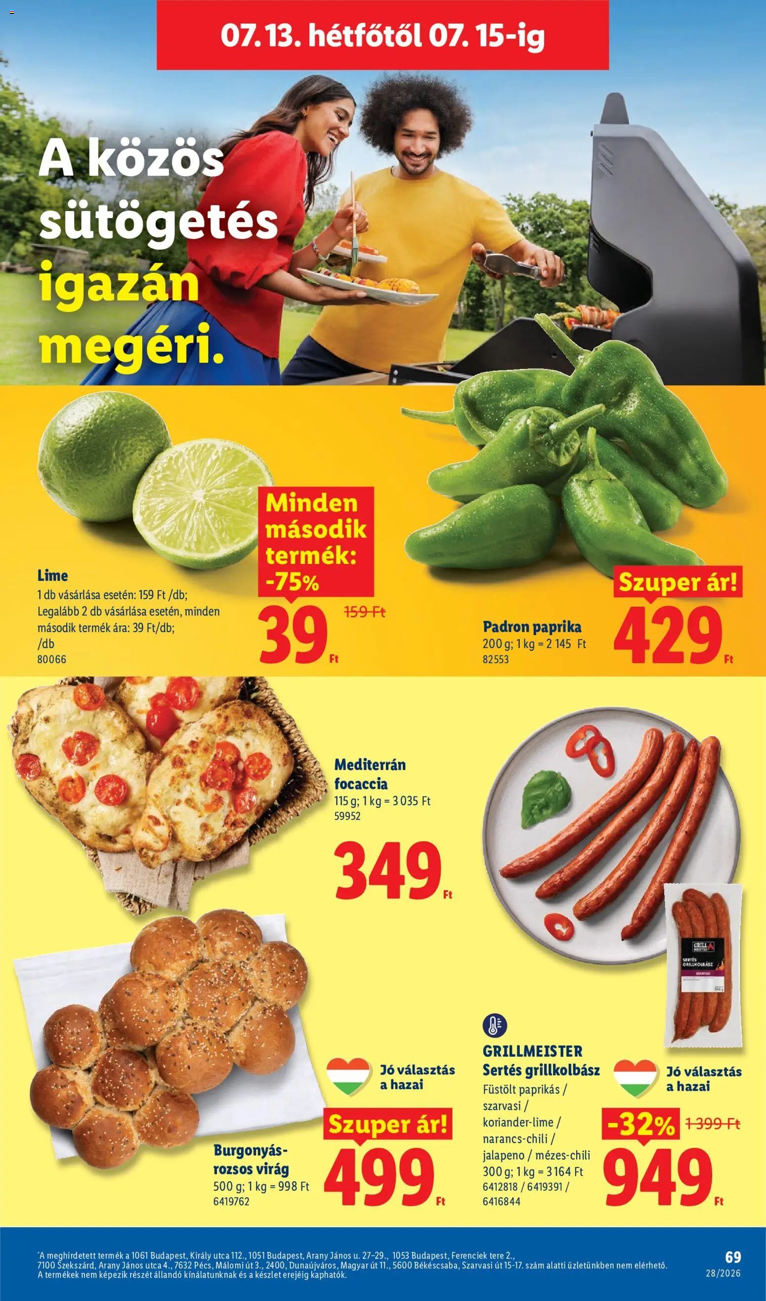 Lidl újság 2026.07.09. Lidl akciós újság
