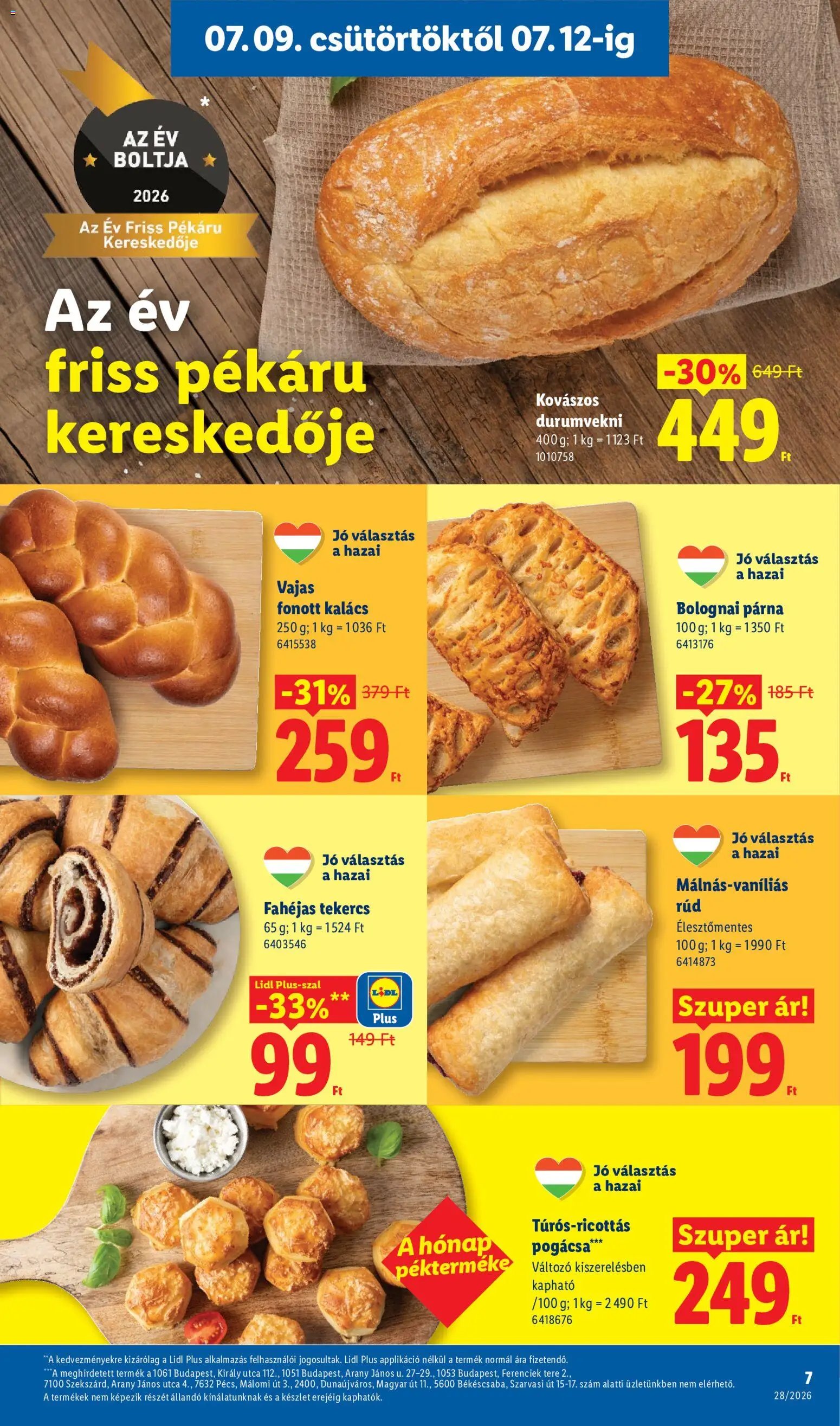 Lidl újság 2026.07.09. Lidl akciós újság