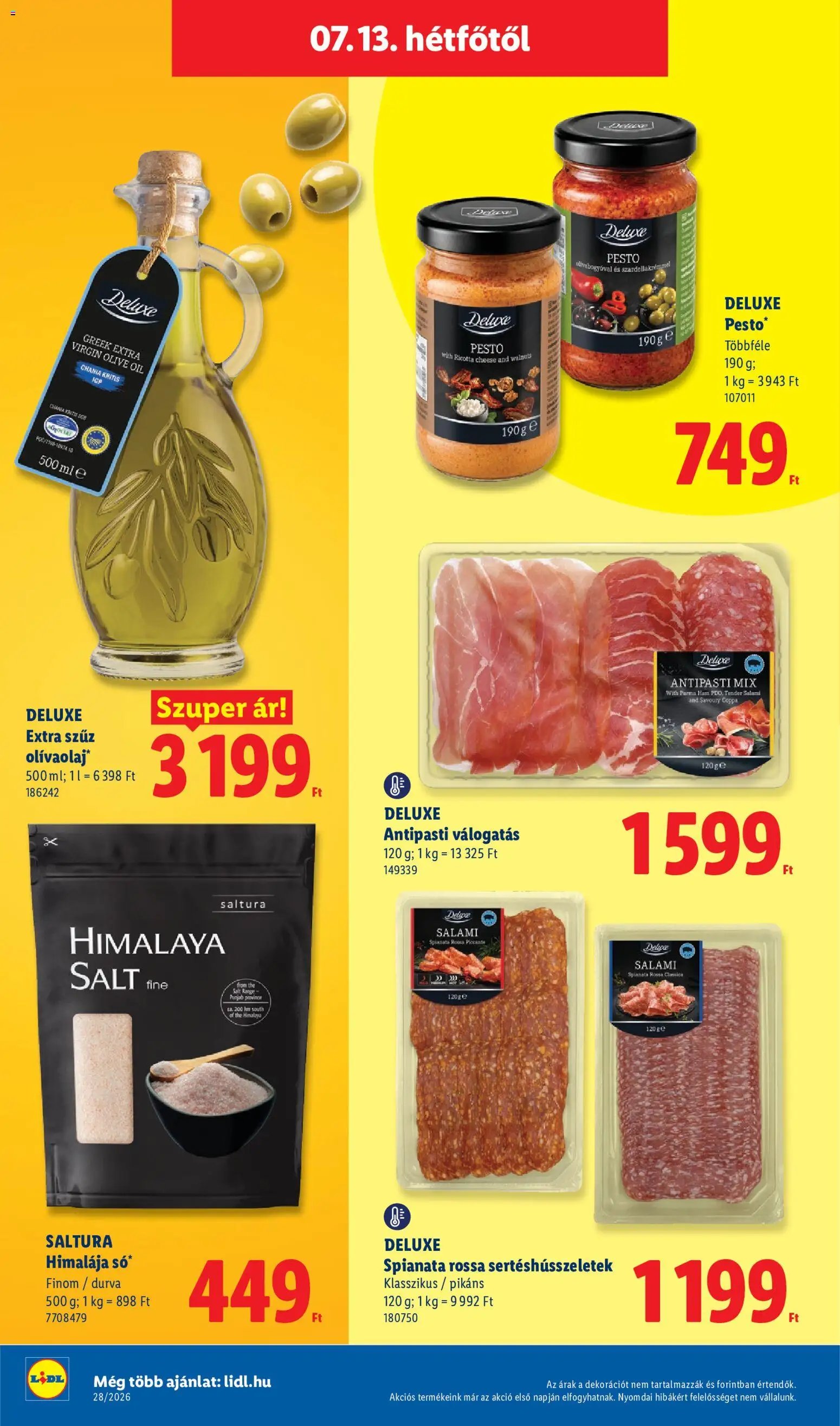 Lidl újság 2026.07.09. Lidl akciós újság