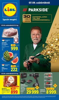 Lidl újság 2026.07.09. Lidl akciós újság