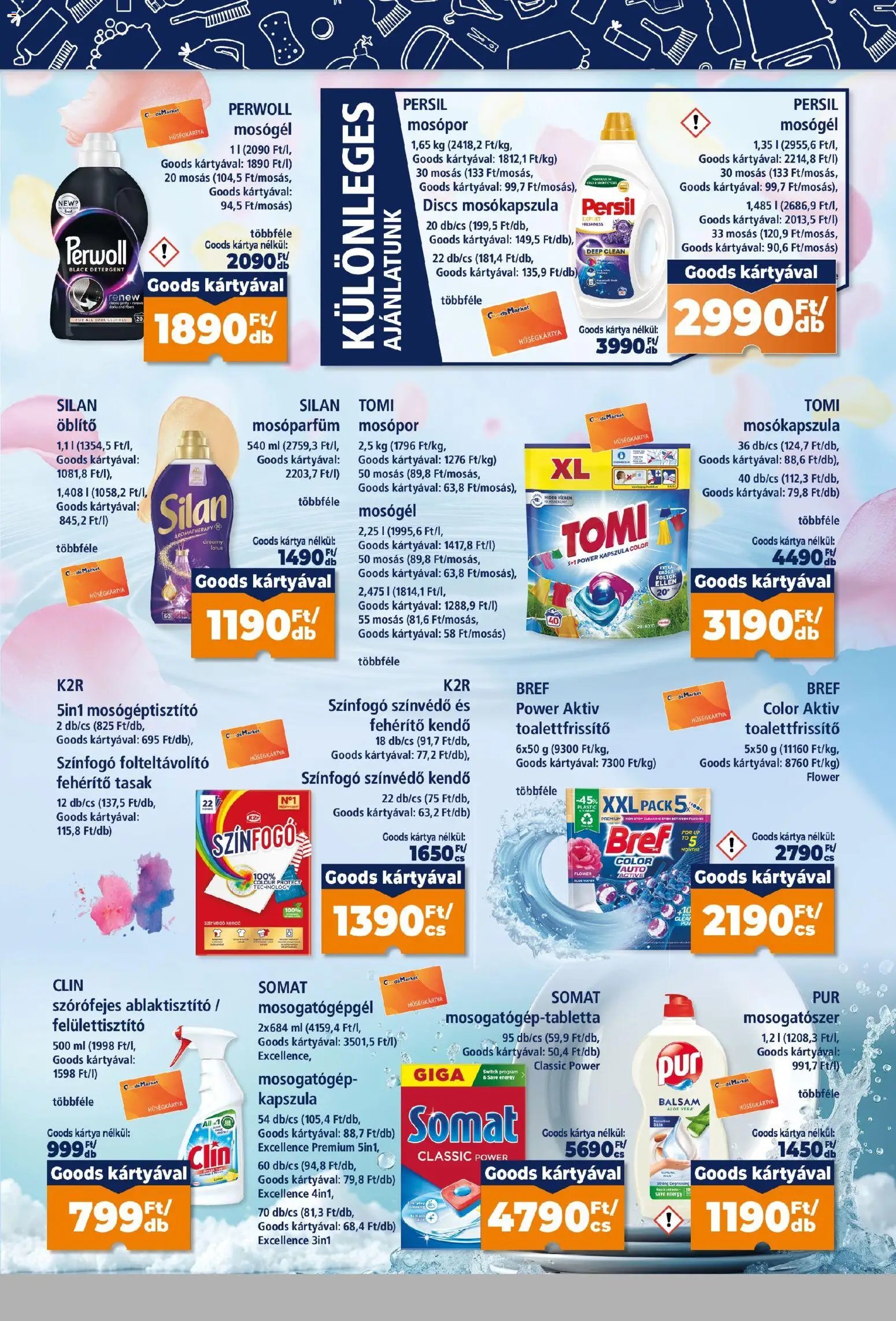 Goods Market Hűségkártyás ajánlataink 2026.10.08. - lapozható formában szórólap ✳️