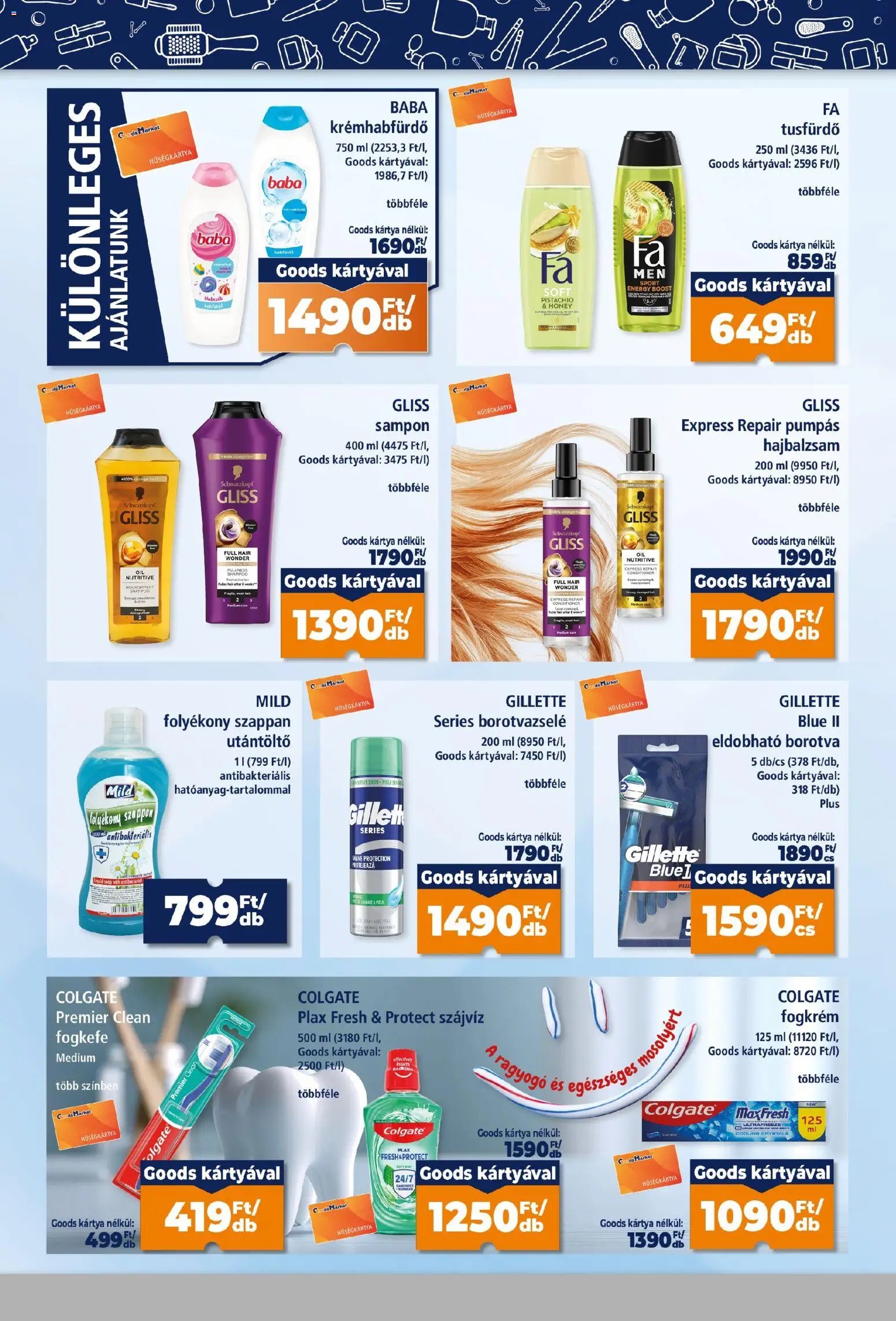 Goods Market Hűségkártyás ajánlataink 2026.10.08. - lapozható formában szórólap ✳️