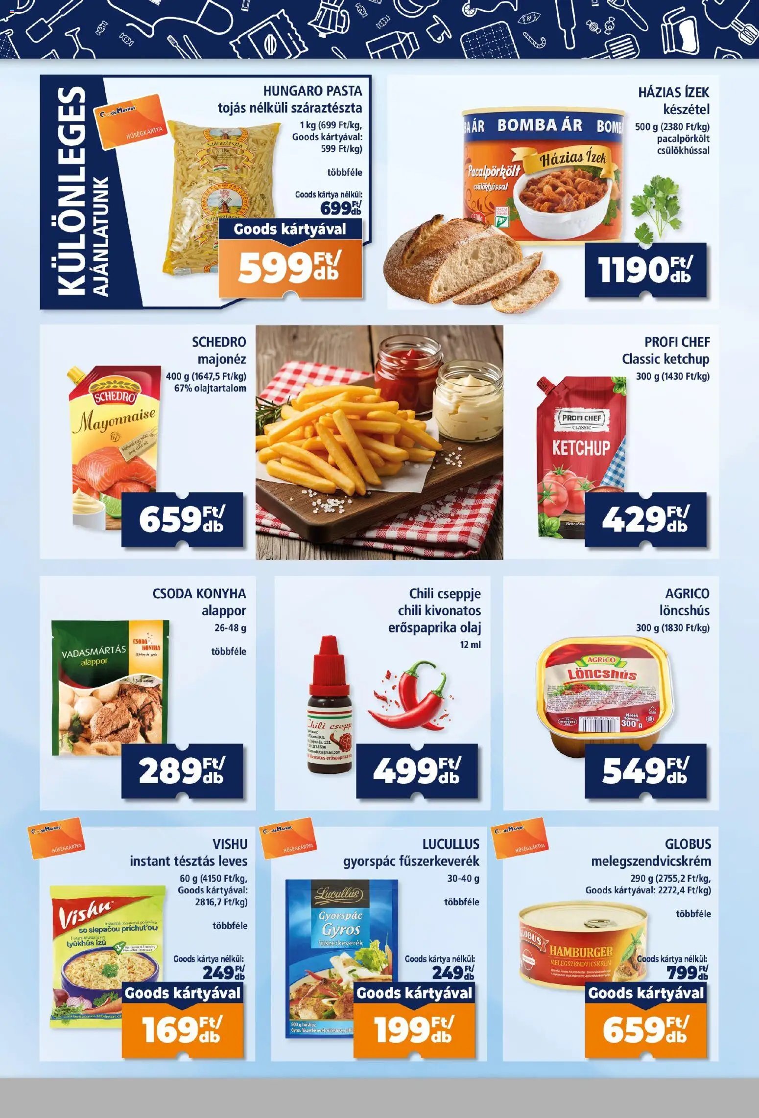 Goods Market Hűségkártyás ajánlataink 2026.10.08. - lapozható formában szórólap ✳️