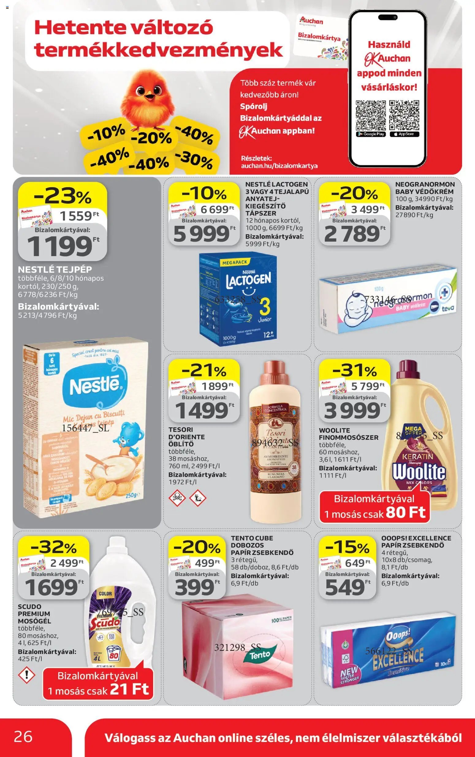 Auchan újság 2026.04.09. Auchan akciós újság (2026-04-09 - 2026-04-15)