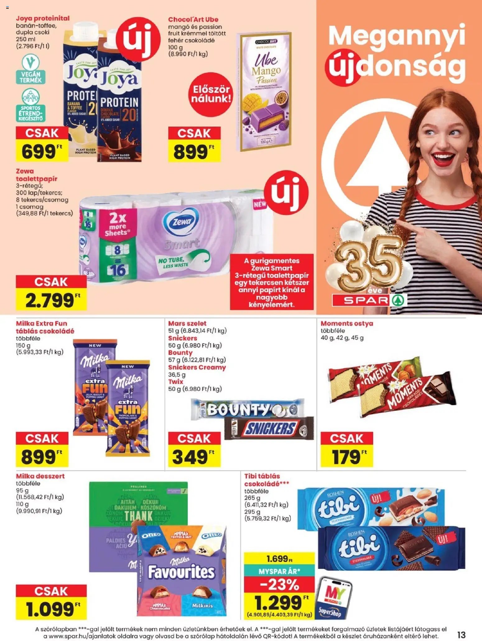 Spar újság 2026.08.27. Spar Szombathely üzletnyitás