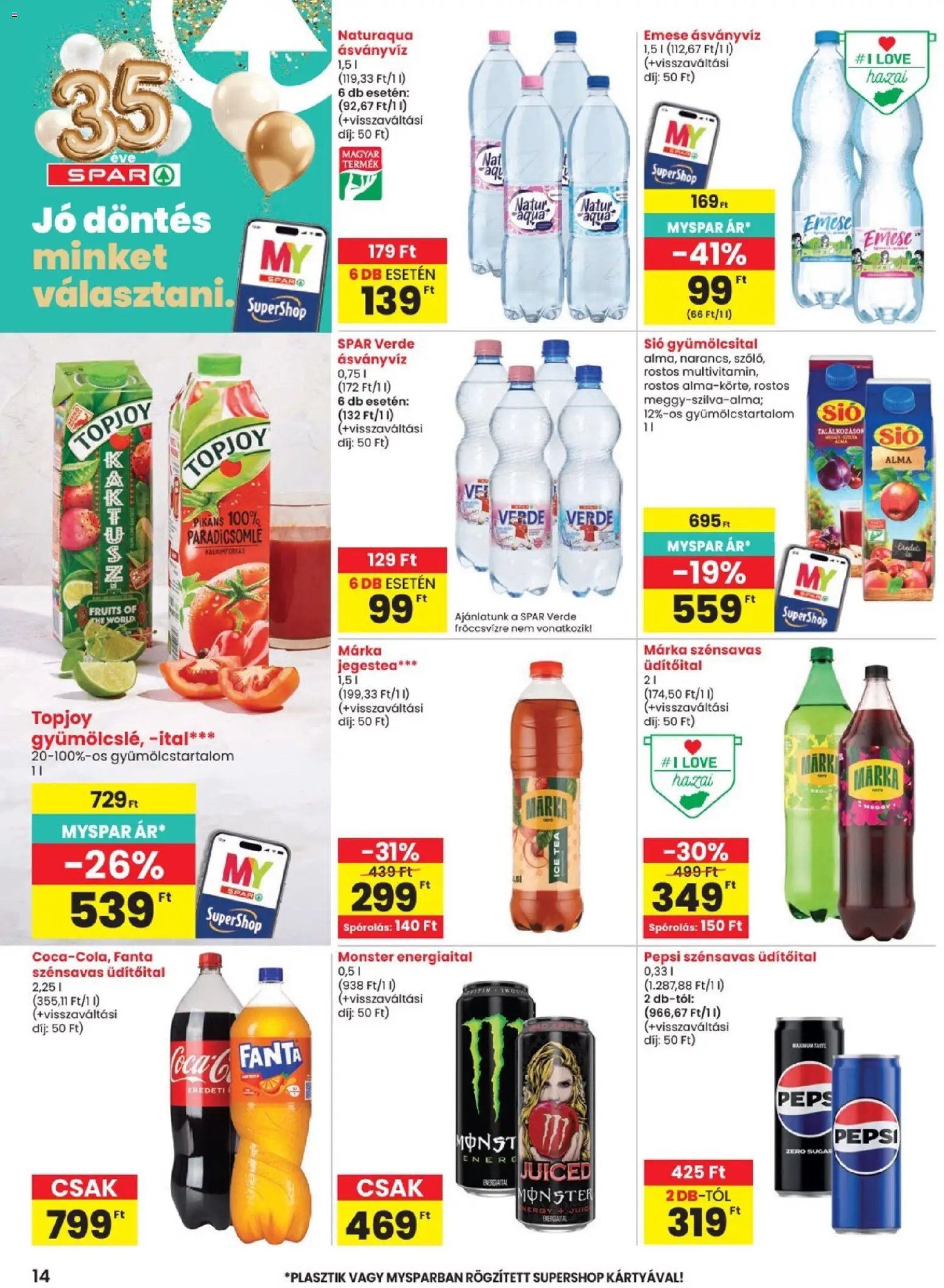 Spar újság 2026.08.27. Spar Szombathely üzletnyitás